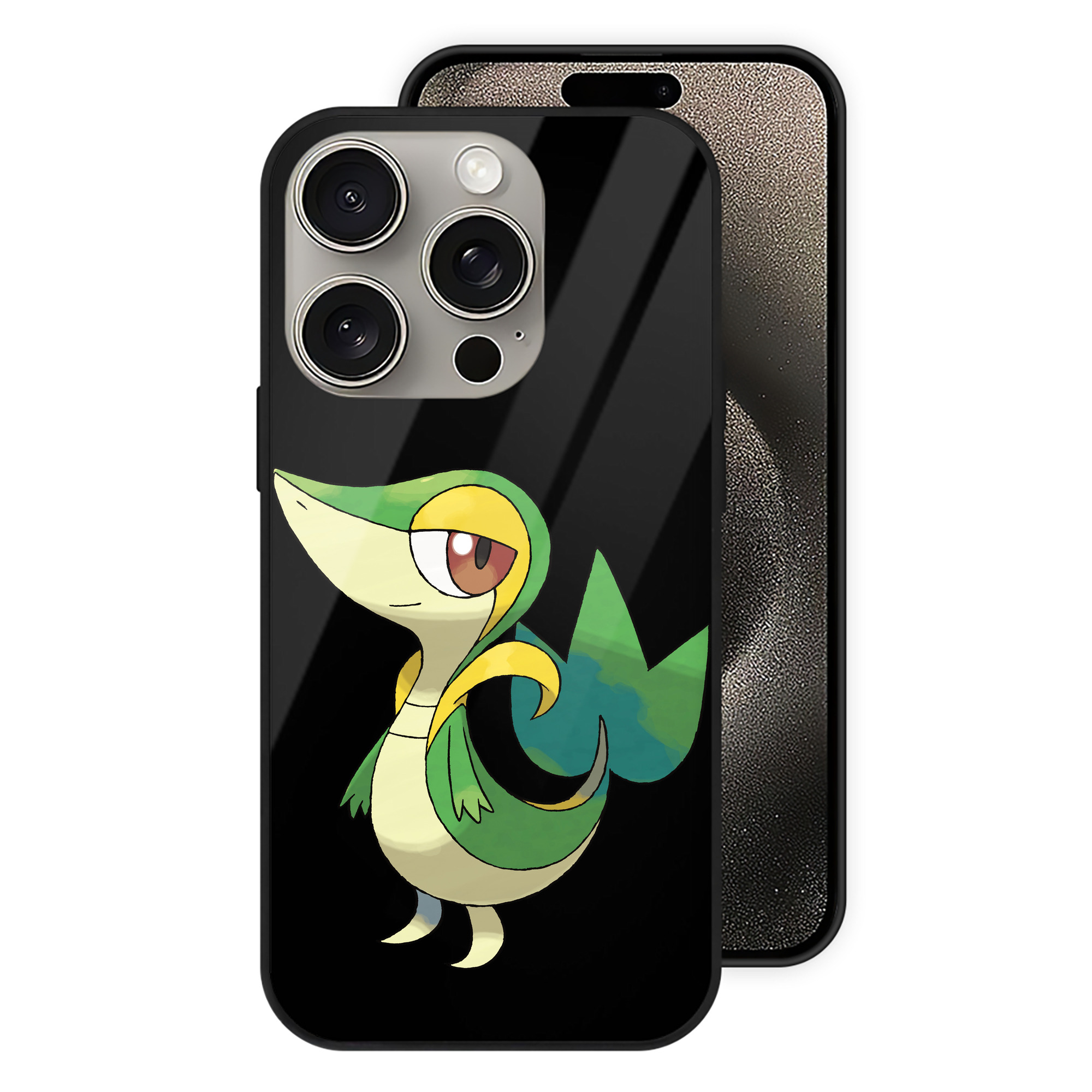 （画像用） ポケットモンスター Pokémon 【iPhone15Pro対応】スマホケース 耐衝撃＆黄変防止 背面ガラス