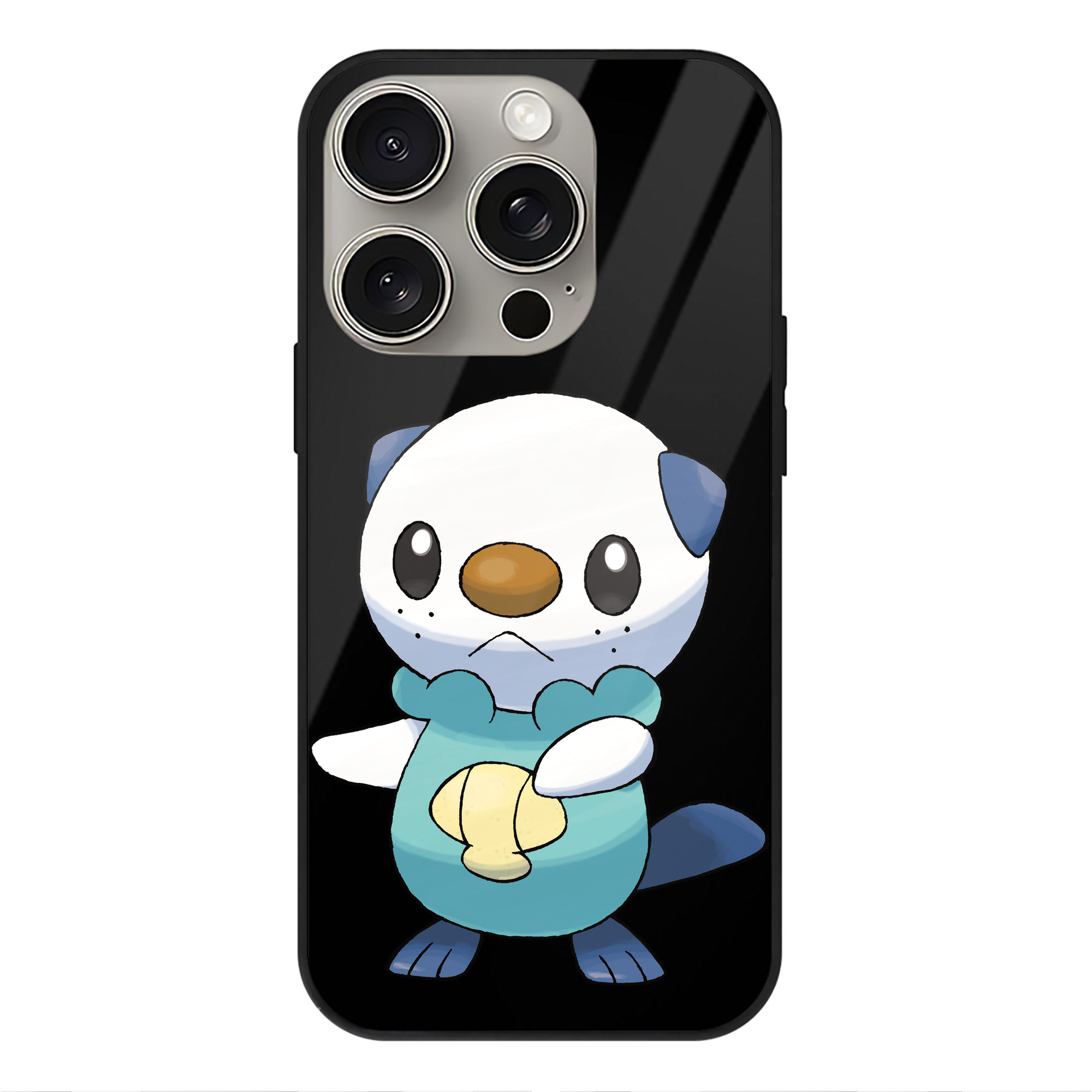 （画像用） ポケットモンスター Pokémon 【iPhone15Pro対応】スマホケース 耐衝撃＆黄変防止 背面ガラス