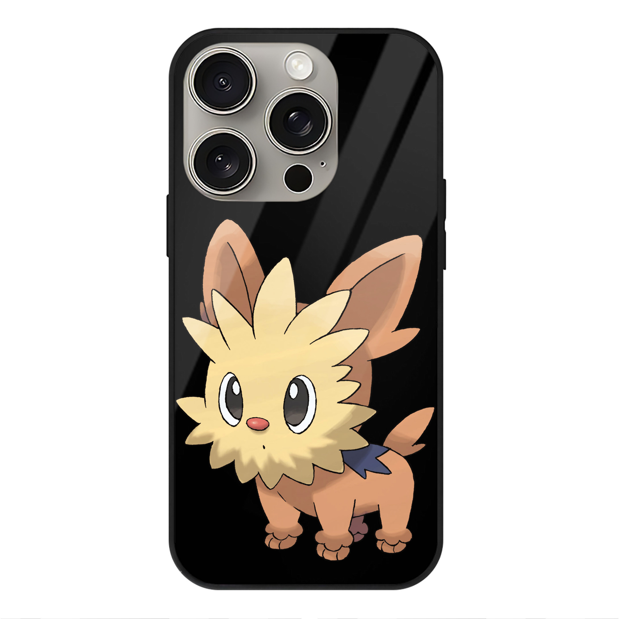 （画像用） ポケットモンスター Pokémon 【iPhone15Pro対応】スマホケース 耐衝撃＆黄変防止 背面ガラス