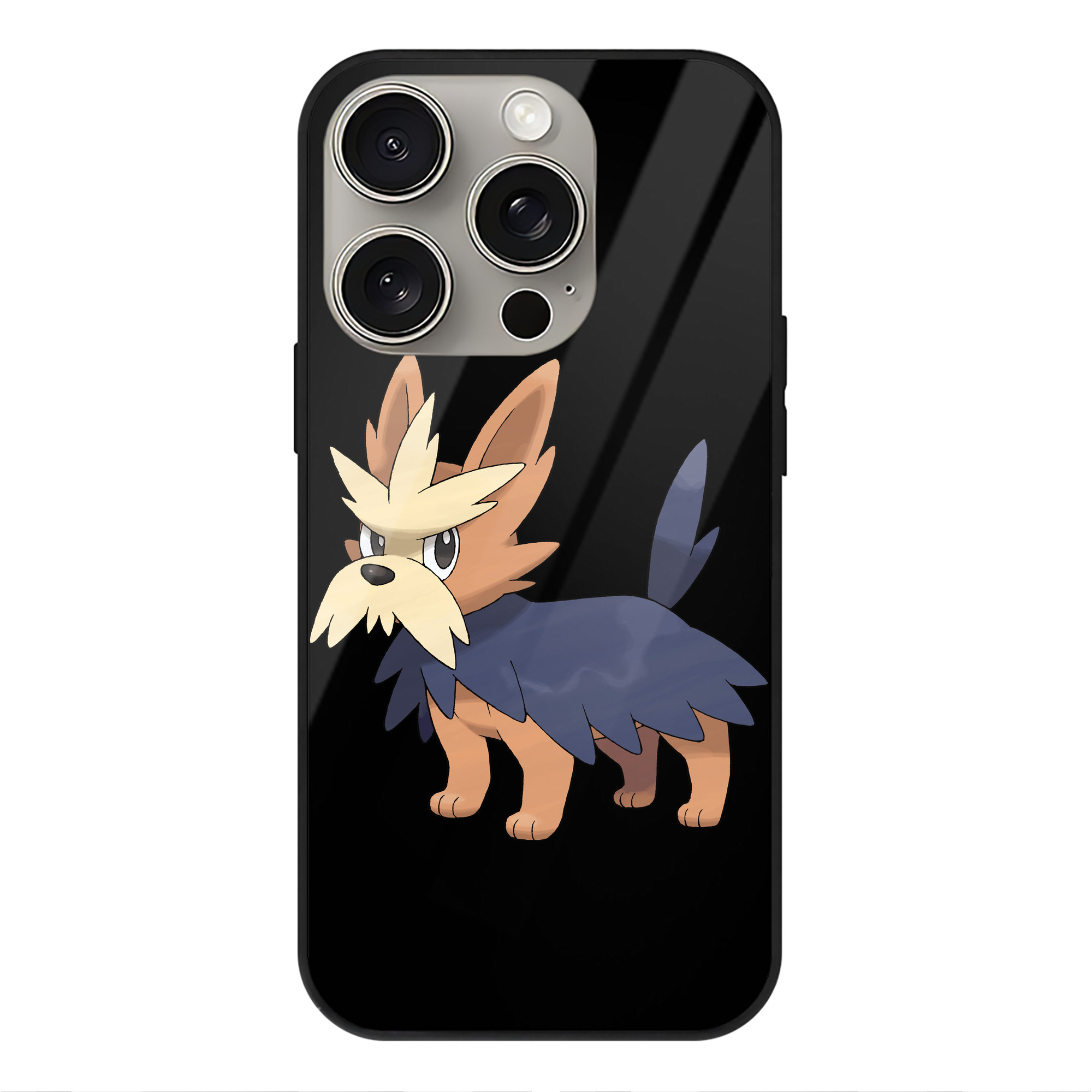 （画像用） ポケットモンスター Pokémon 【iPhone15Pro対応】スマホケース 耐衝撃＆黄変防止 背面ガラス