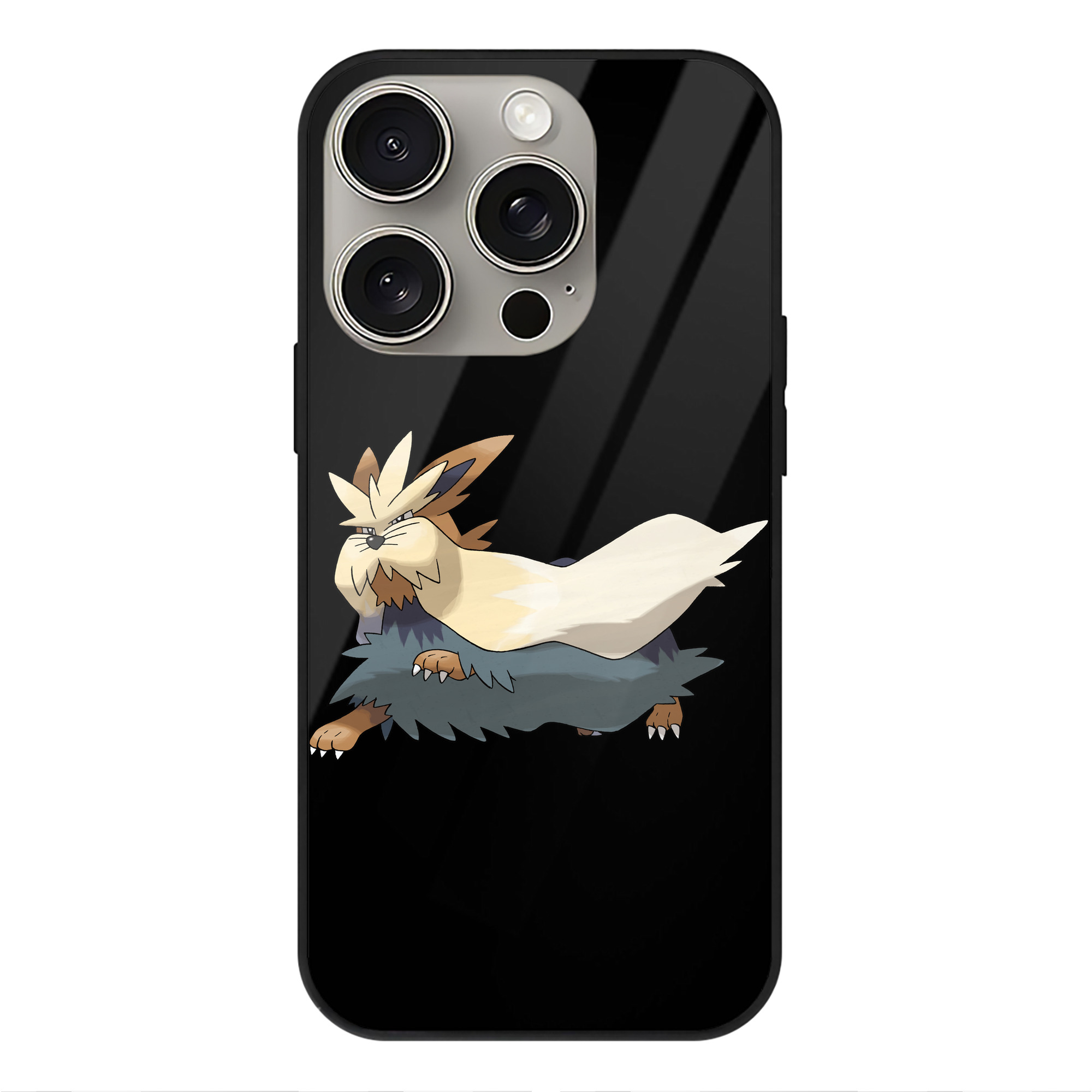 （画像用） ポケットモンスター Pokémon 【iPhone15Pro対応】スマホケース 耐衝撃＆黄変防止 背面ガラス