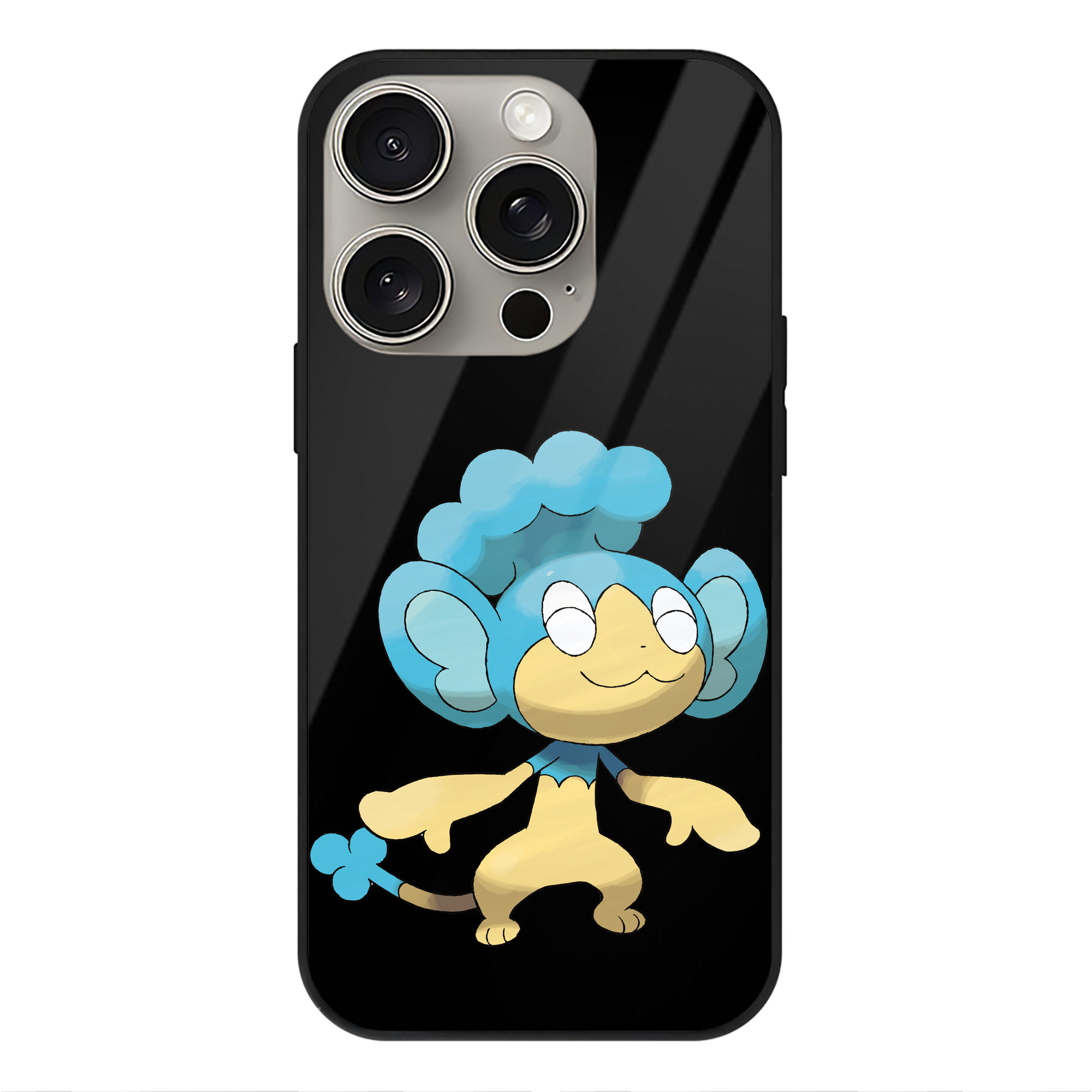 （画像用） ポケットモンスター Pokémon 【iPhone15Pro対応】スマホケース 耐衝撃＆黄変防止 背面ガラス