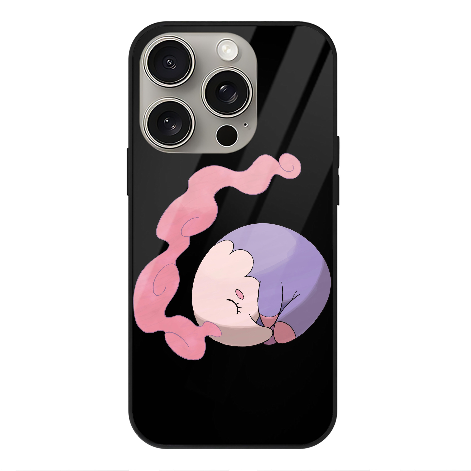（画像用） ポケットモンスター Pokémon 【iPhone15Pro対応】スマホケース 耐衝撃＆黄変防止 背面ガラス