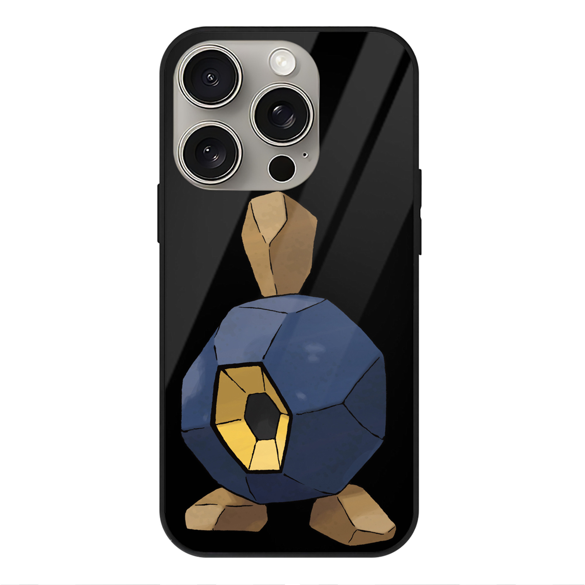 （画像用） ポケットモンスター Pokémon 【iPhone15Pro対応】スマホケース 耐衝撃＆黄変防止 背面ガラス