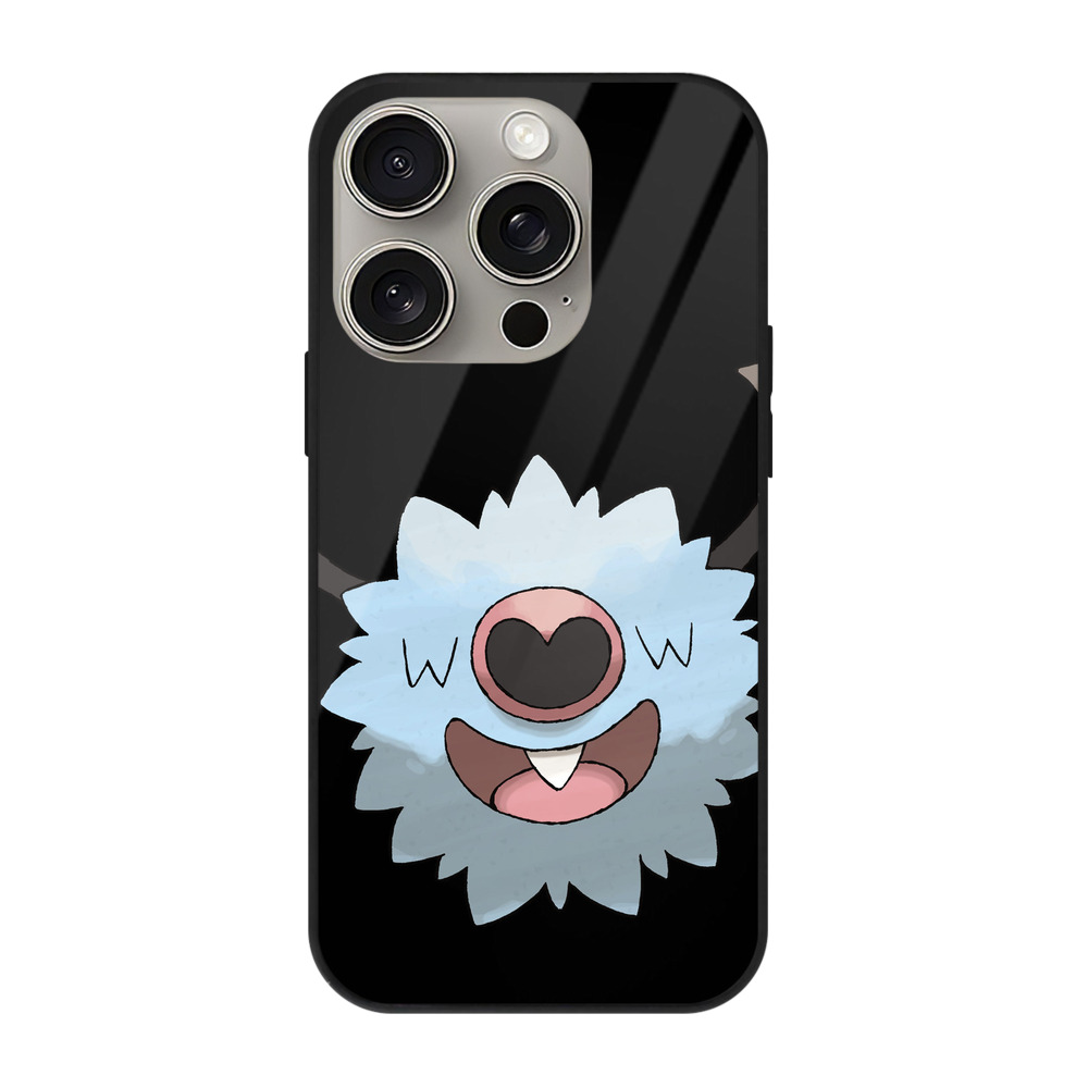 （画像用） ポケットモンスター Pokémon 【iPhone15Pro対応】スマホケース 耐衝撃＆黄変防止 背面ガラス