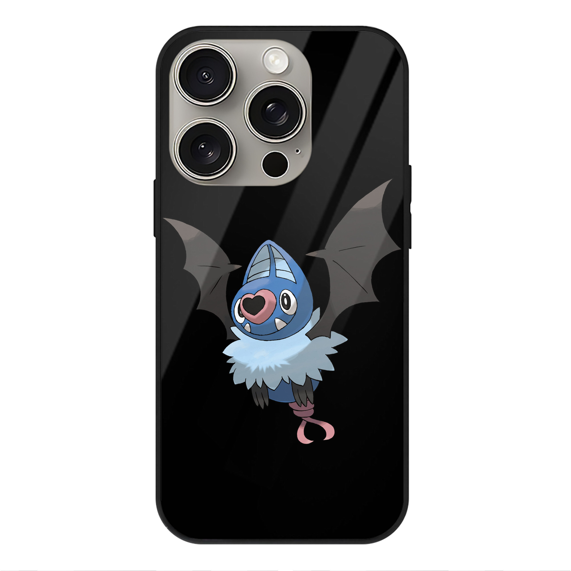 （画像用） ポケットモンスター Pokémon 【iPhone15Pro対応】スマホケース 耐衝撃＆黄変防止 背面ガラス