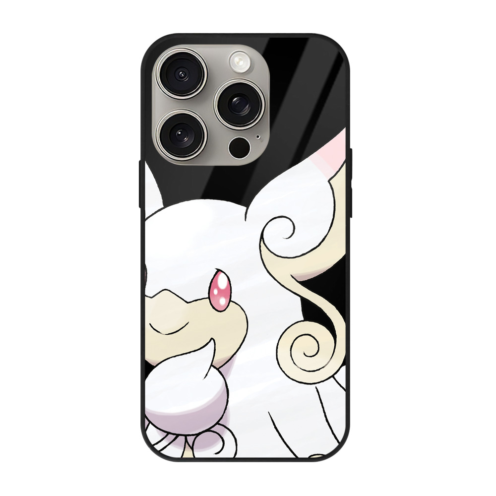 （画像用） ポケットモンスター Pokémon 【iPhone15Pro対応】スマホケース 耐衝撃＆黄変防止 背面ガラス