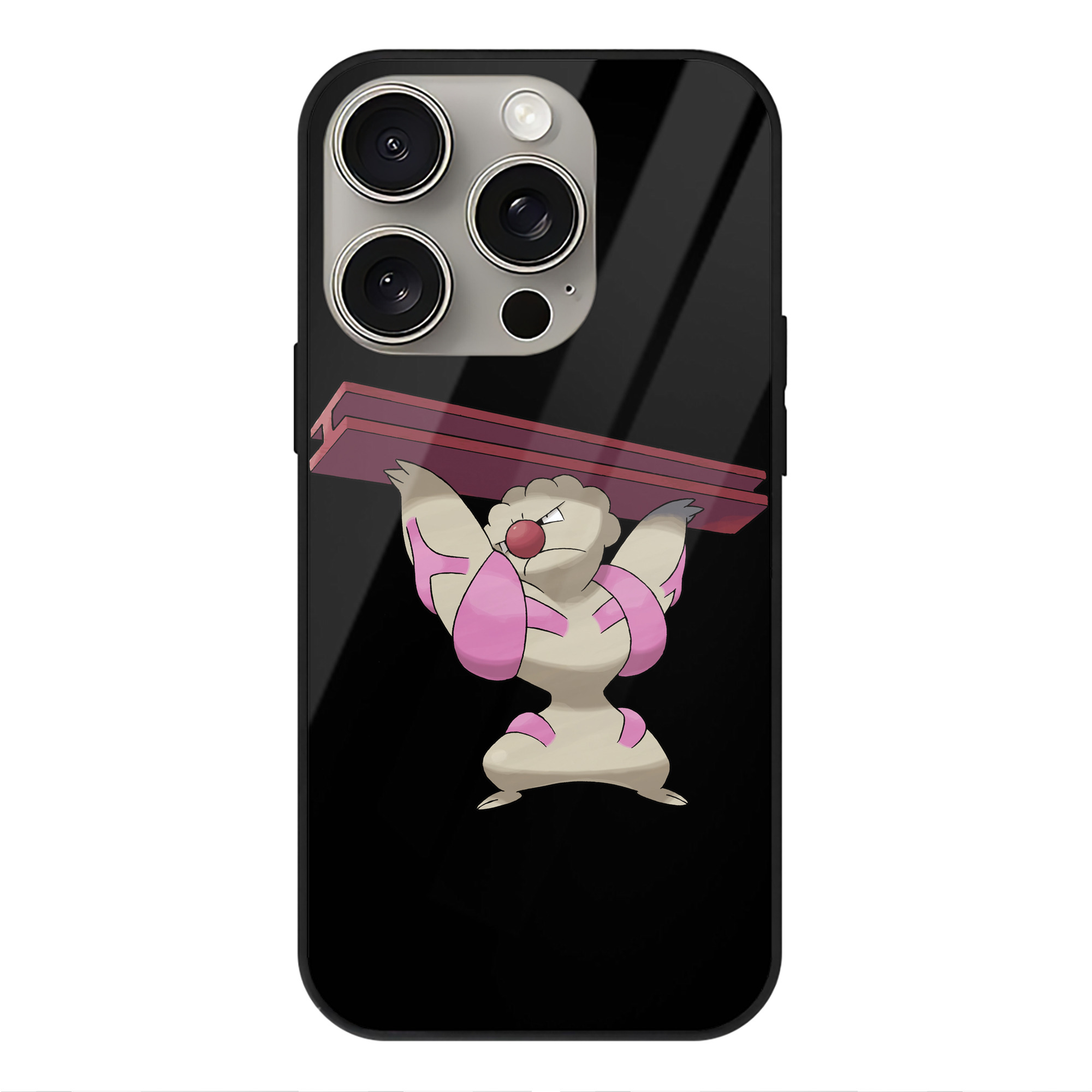（画像用） ポケットモンスター Pokémon 【iPhone15Pro対応】スマホケース 耐衝撃＆黄変防止 背面ガラス