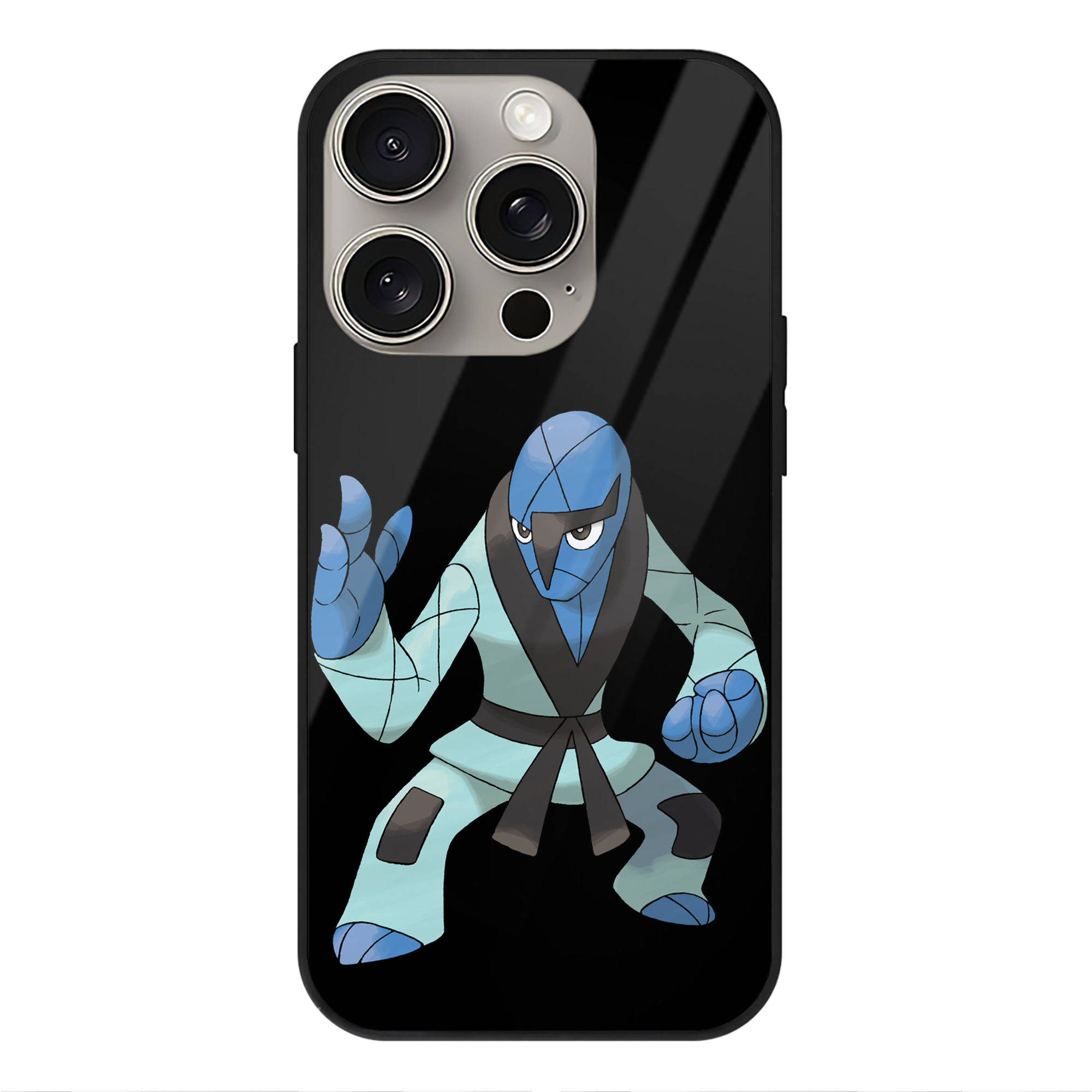 （画像用） ポケットモンスター Pokémon 【iPhone15Pro対応】スマホケース 耐衝撃＆黄変防止 背面ガラス