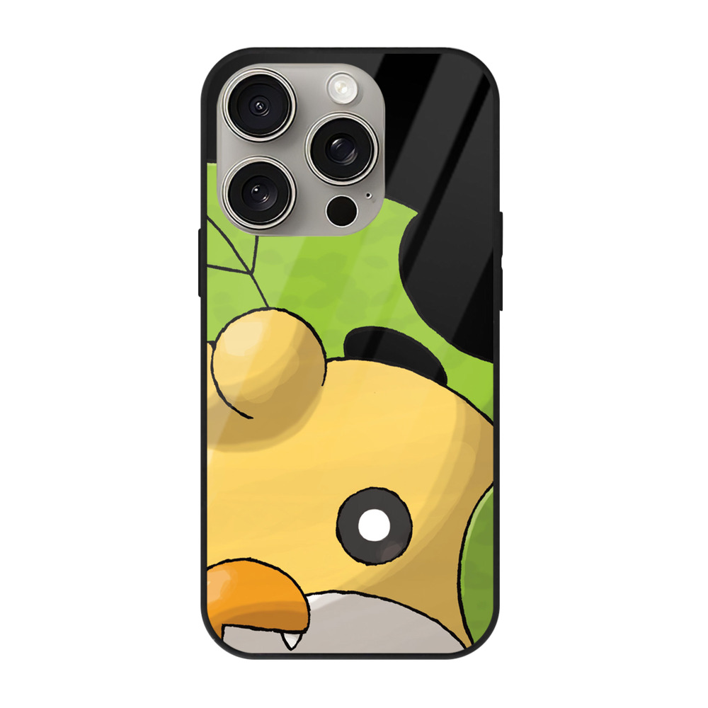（画像用） ポケットモンスター Pokémon 【iPhone15Pro対応】スマホケース 耐衝撃＆黄変防止 背面ガラス