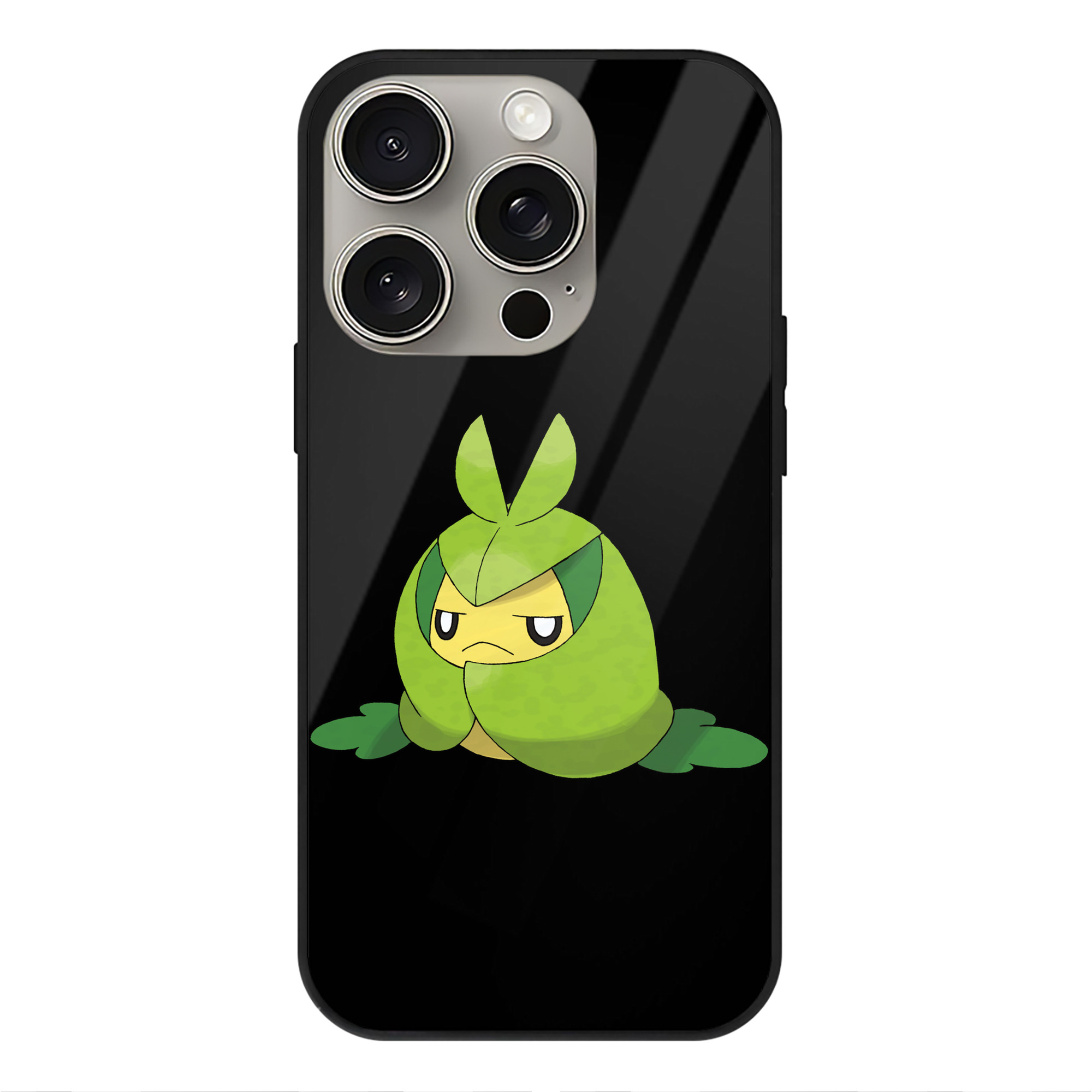 （画像用） ポケットモンスター Pokémon 【iPhone15Pro対応】スマホケース 耐衝撃＆黄変防止 背面ガラス