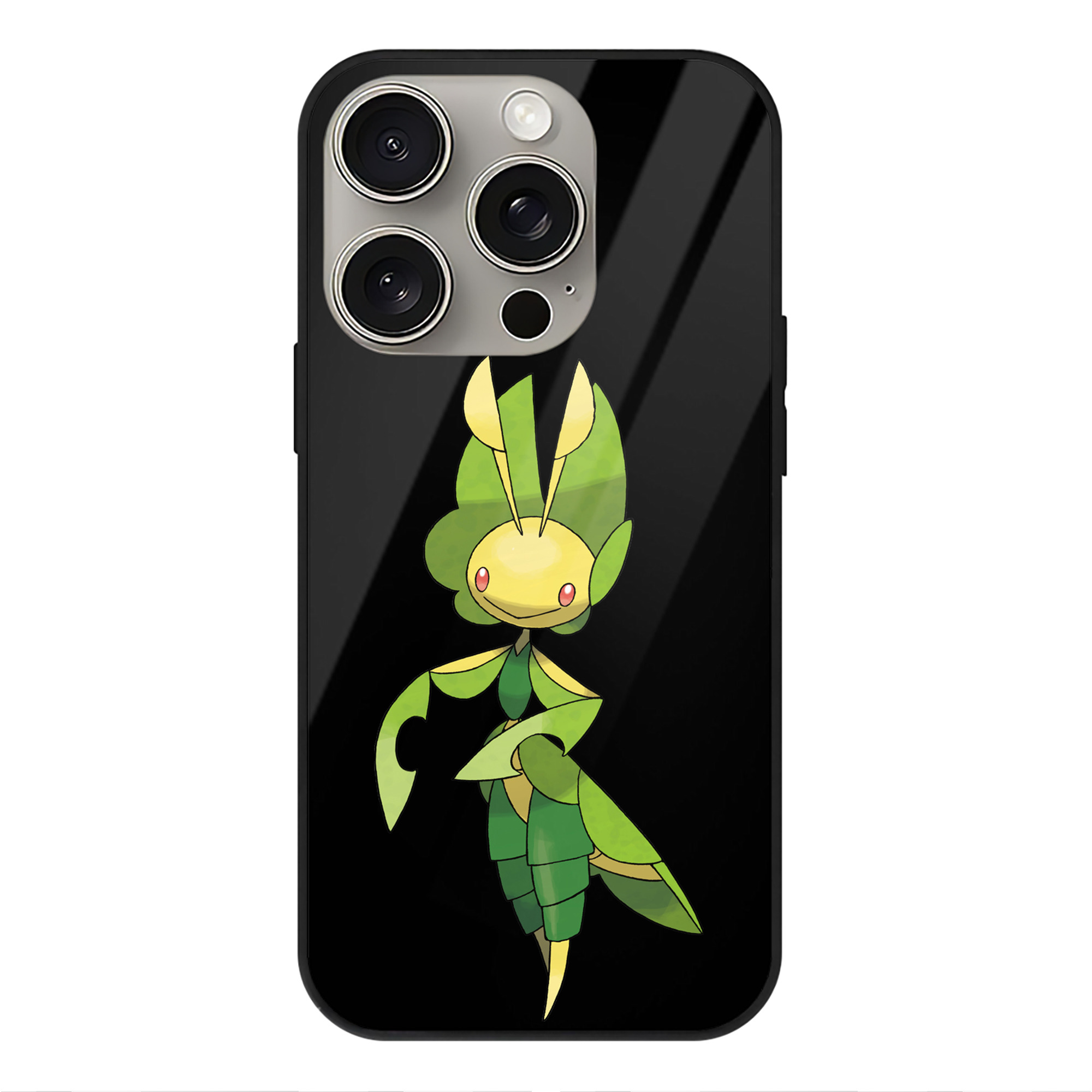 （画像用） ポケットモンスター Pokémon 【iPhone15Pro対応】スマホケース 耐衝撃＆黄変防止 背面ガラス