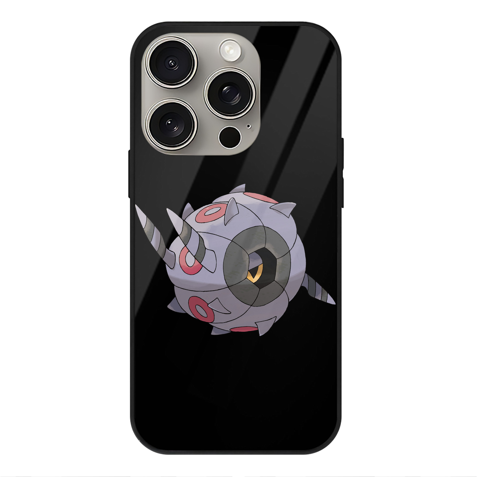 （画像用） ポケットモンスター Pokémon 【iPhone15Pro対応】スマホケース 耐衝撃＆黄変防止 背面ガラス