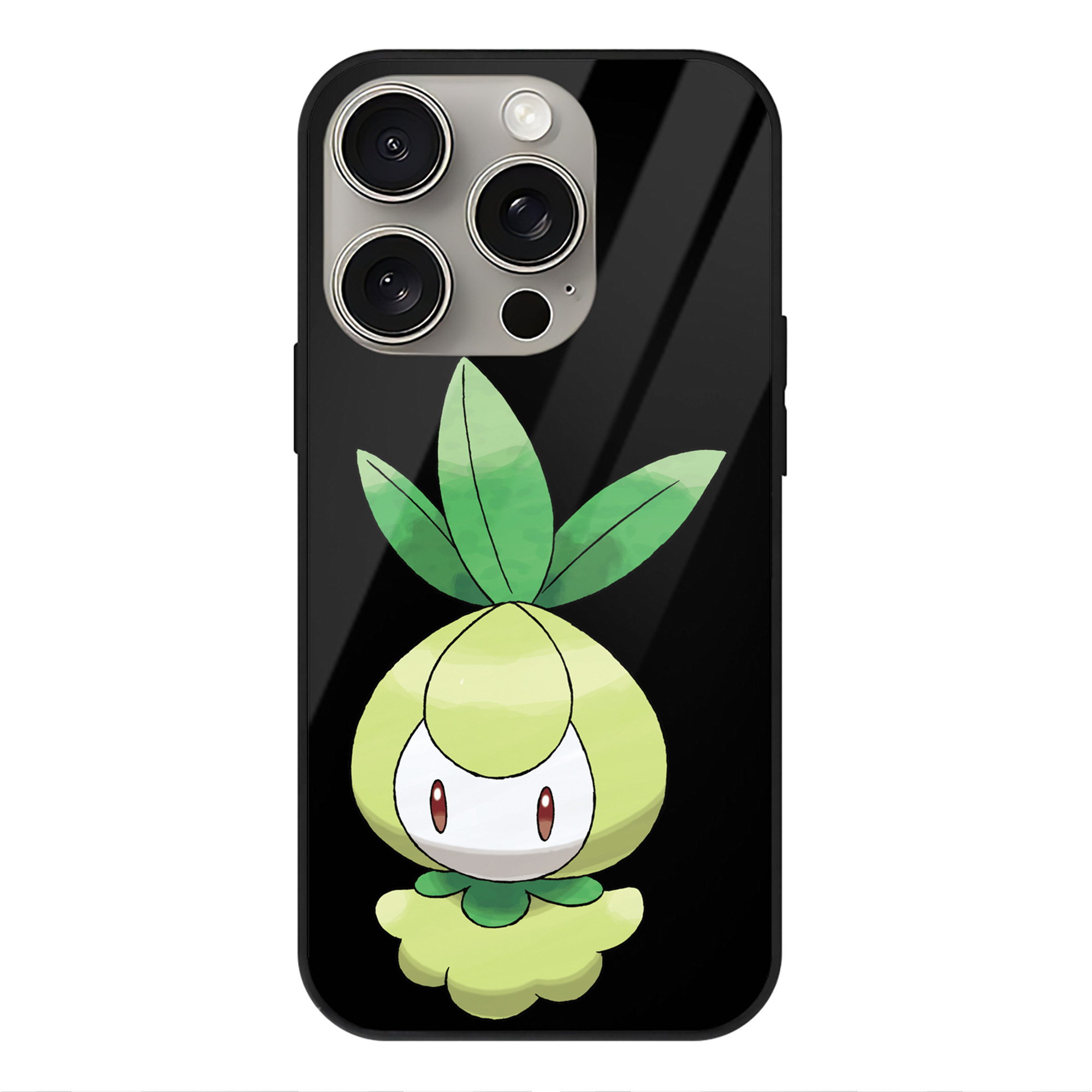 （画像用） ポケットモンスター Pokémon 【iPhone15Pro対応】スマホケース 耐衝撃＆黄変防止 背面ガラス