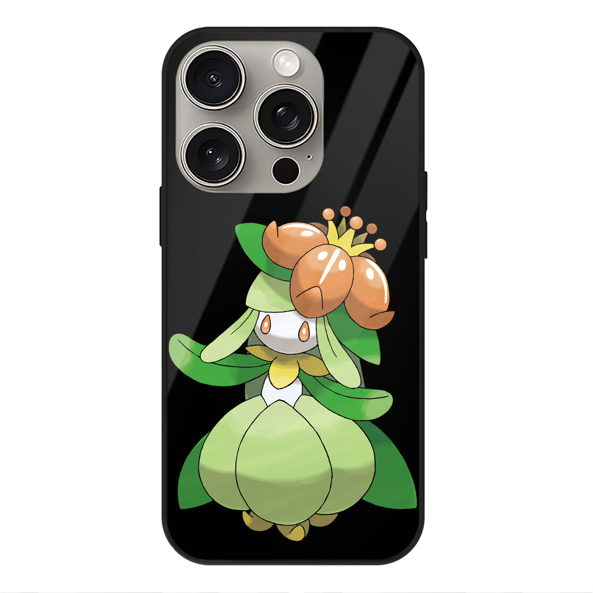 （画像用） ポケットモンスター Pokémon 【iPhone15Pro対応】スマホケース 耐衝撃＆黄変防止 背面ガラス