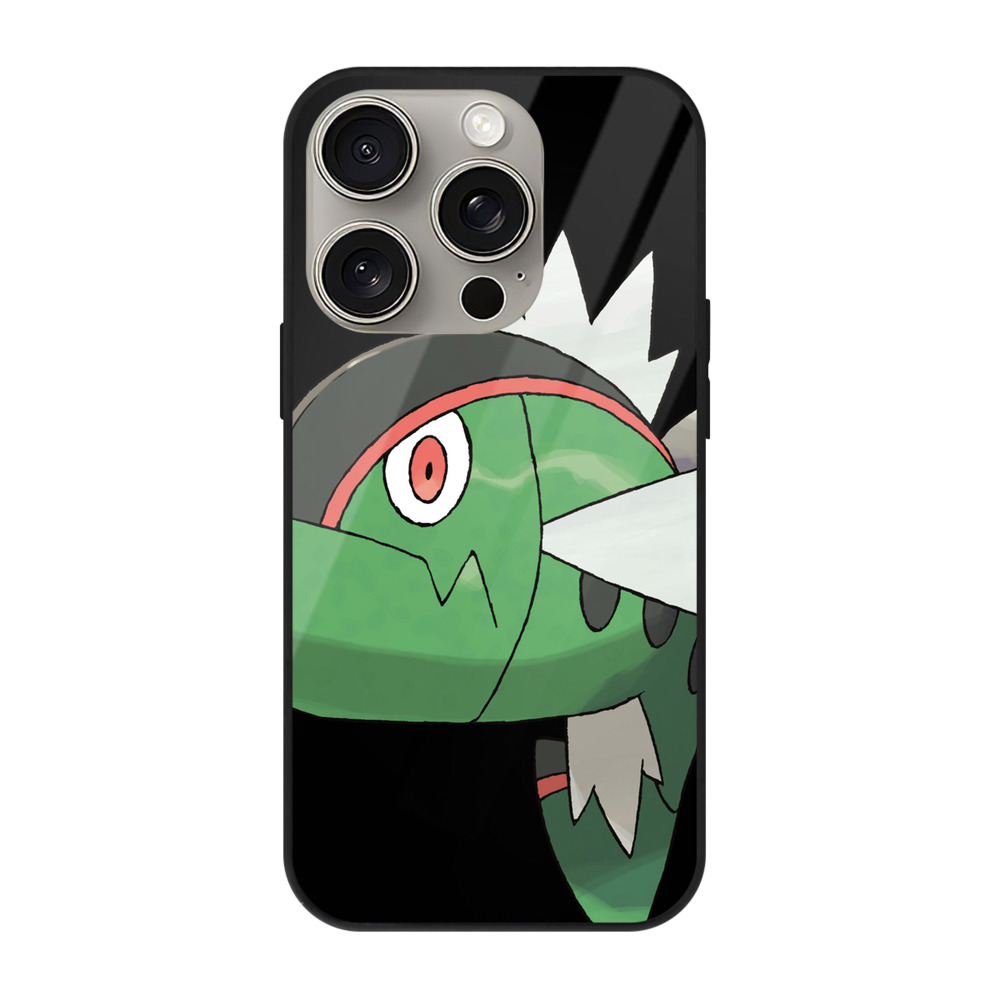 （画像用） ポケットモンスター Pokémon 【iPhone15Pro対応】スマホケース 耐衝撃＆黄変防止 背面ガラス