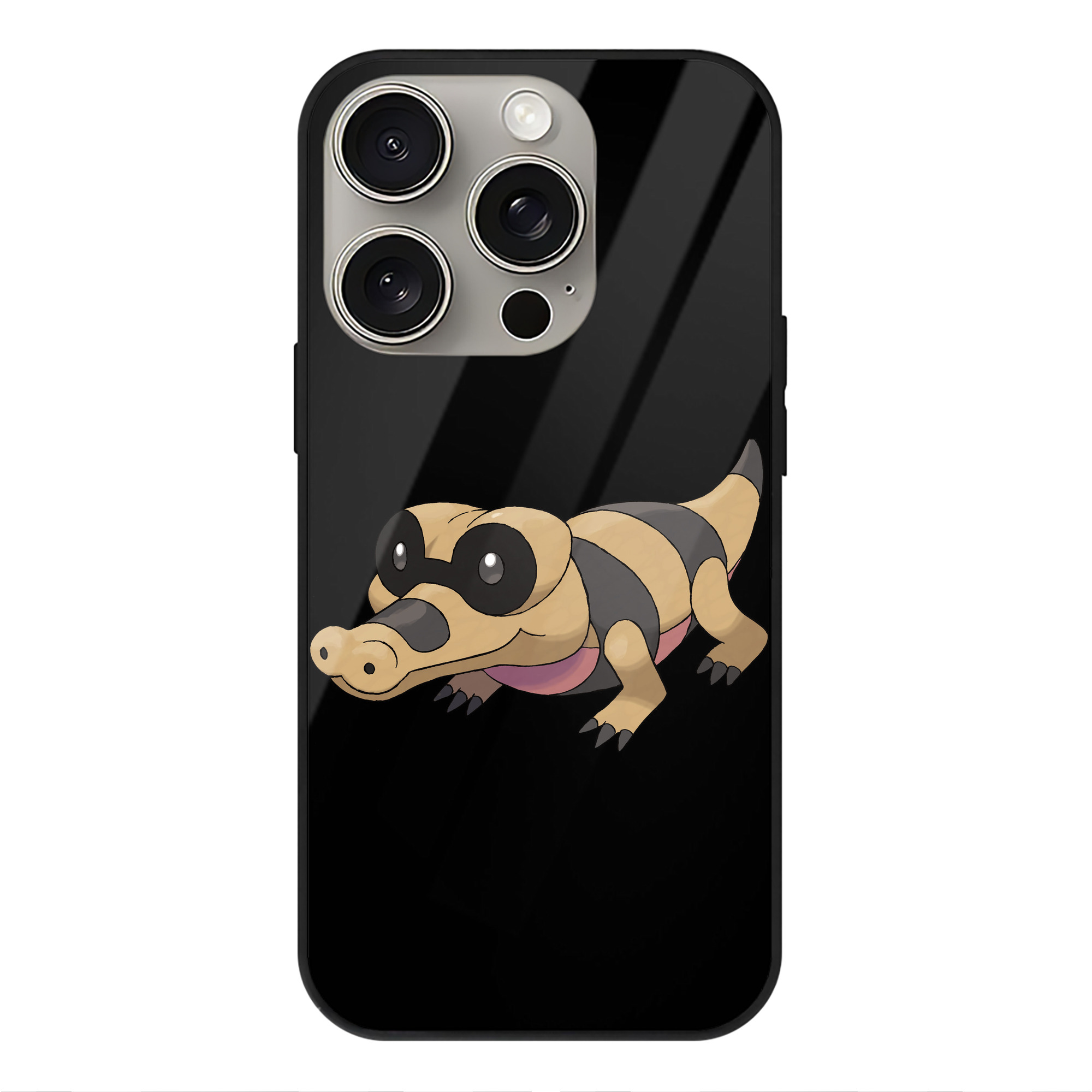 （画像用） ポケットモンスター Pokémon 【iPhone15Pro対応】スマホケース 耐衝撃＆黄変防止 背面ガラス