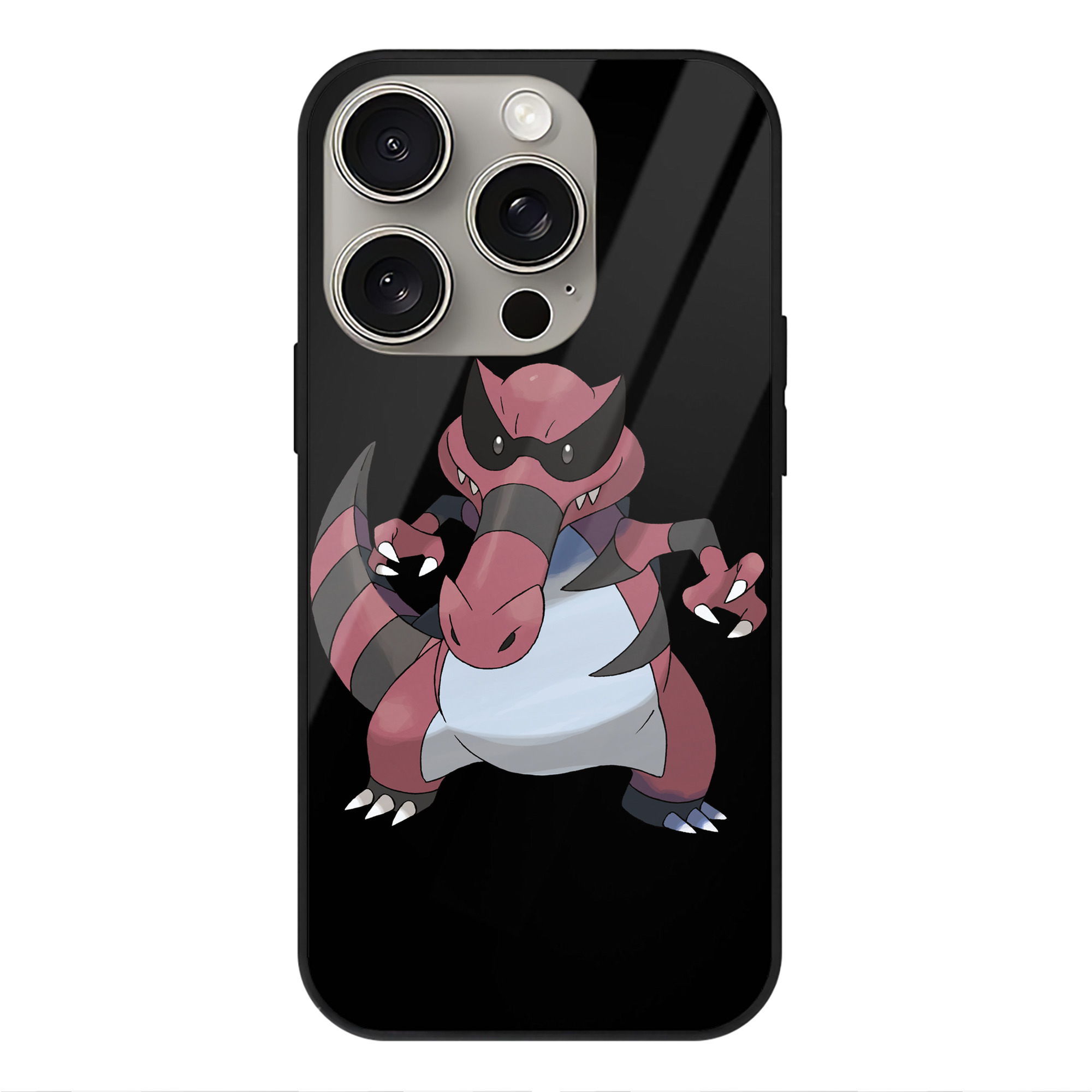 （画像用） ポケットモンスター Pokémon 【iPhone15Pro対応】スマホケース 耐衝撃＆黄変防止 背面ガラス