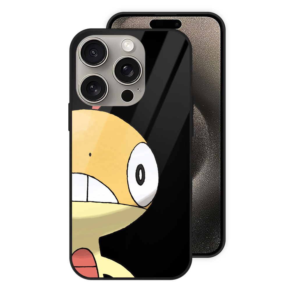 （画像用） ポケットモンスター Pokémon 【iPhone15Pro対応】スマホケース 耐衝撃＆黄変防止 背面ガラス