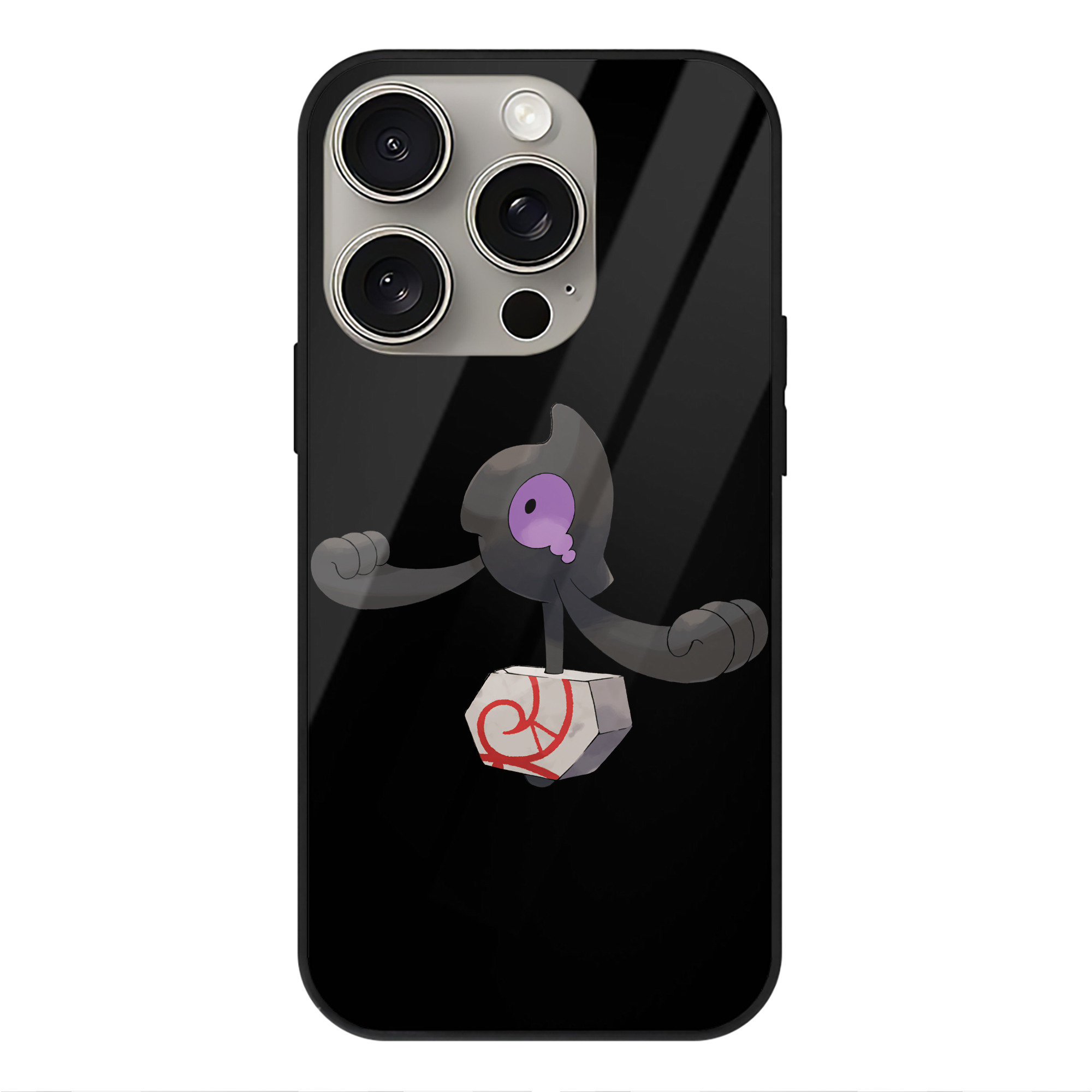 （画像用） ポケットモンスター Pokémon 【iPhone15Pro対応】スマホケース 耐衝撃＆黄変防止 背面ガラス