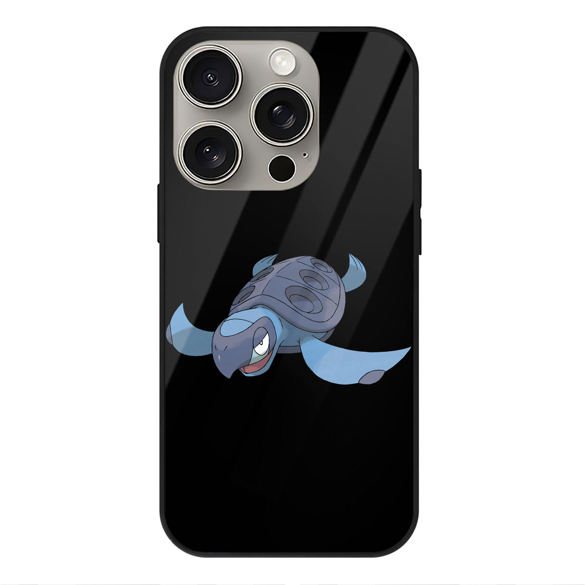 （画像用） ポケットモンスター Pokémon 【iPhone15Pro対応】スマホケース 耐衝撃＆黄変防止 背面ガラス
