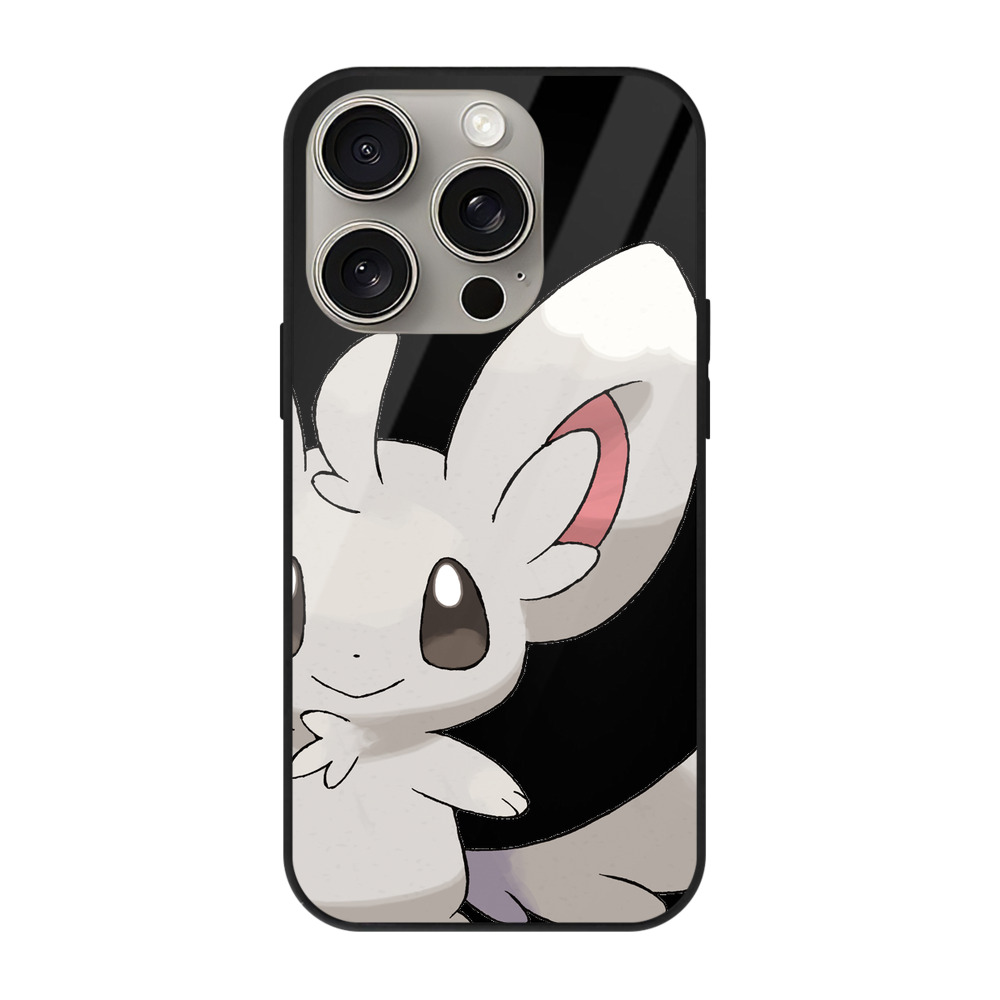 （画像用） ポケットモンスター Pokémon 【iPhone15Pro対応】スマホケース 耐衝撃＆黄変防止 背面ガラス