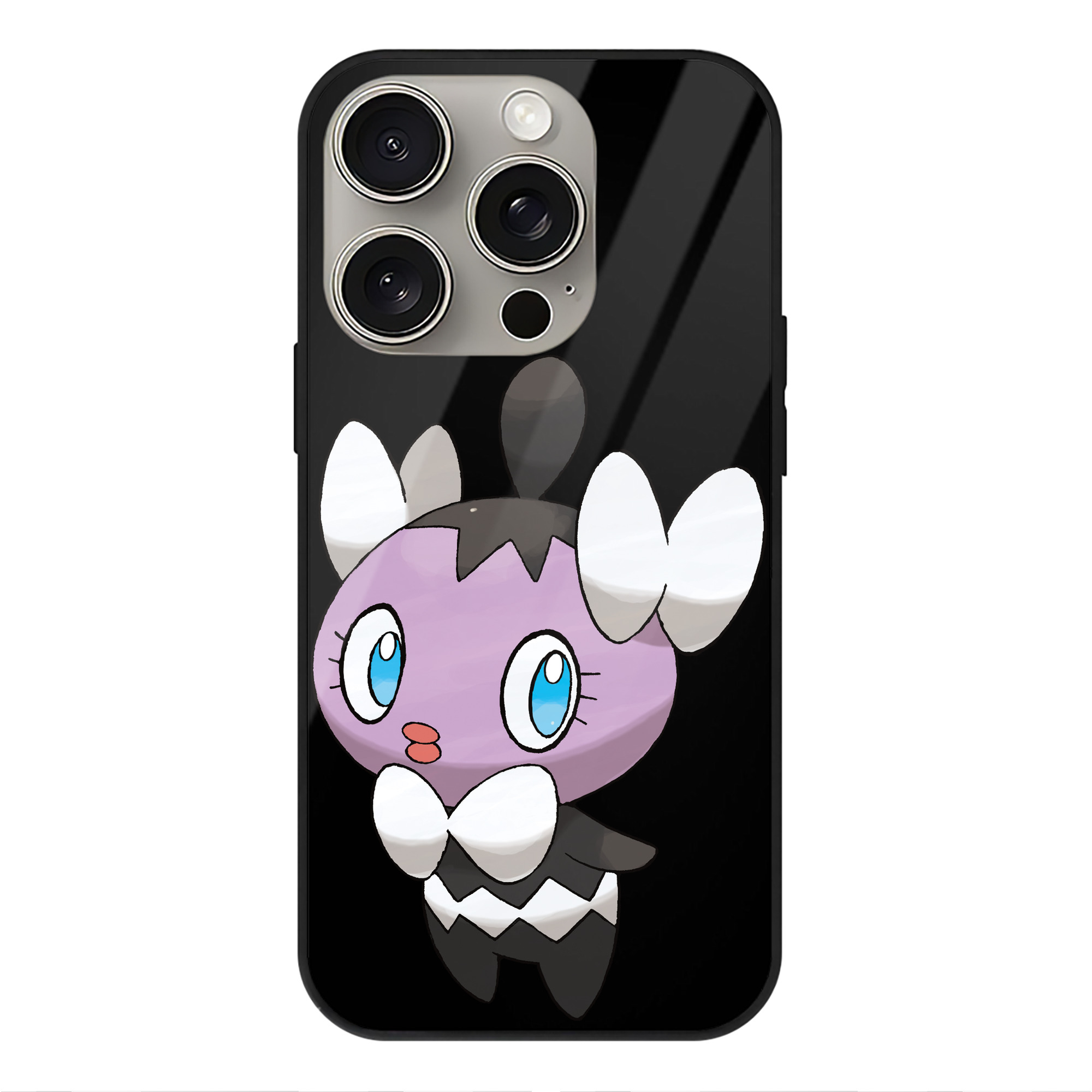 （画像用） ポケットモンスター Pokémon 【iPhone15Pro対応】スマホケース 耐衝撃＆黄変防止 背面ガラス