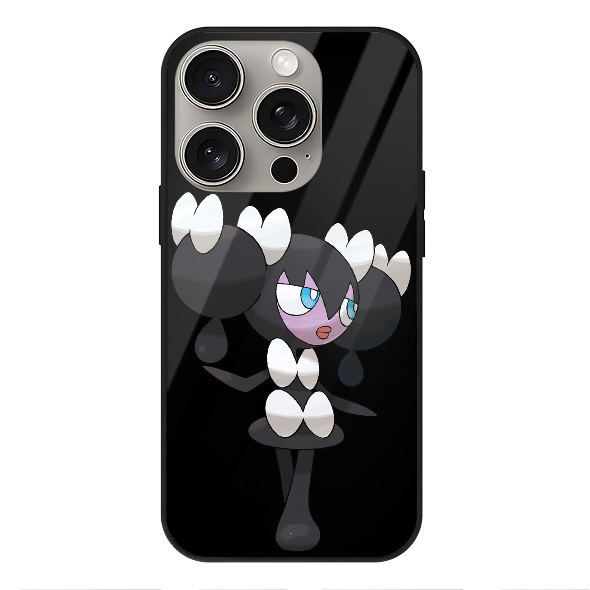 （画像用） ポケットモンスター Pokémon 【iPhone15Pro対応】スマホケース 耐衝撃＆黄変防止 背面ガラス