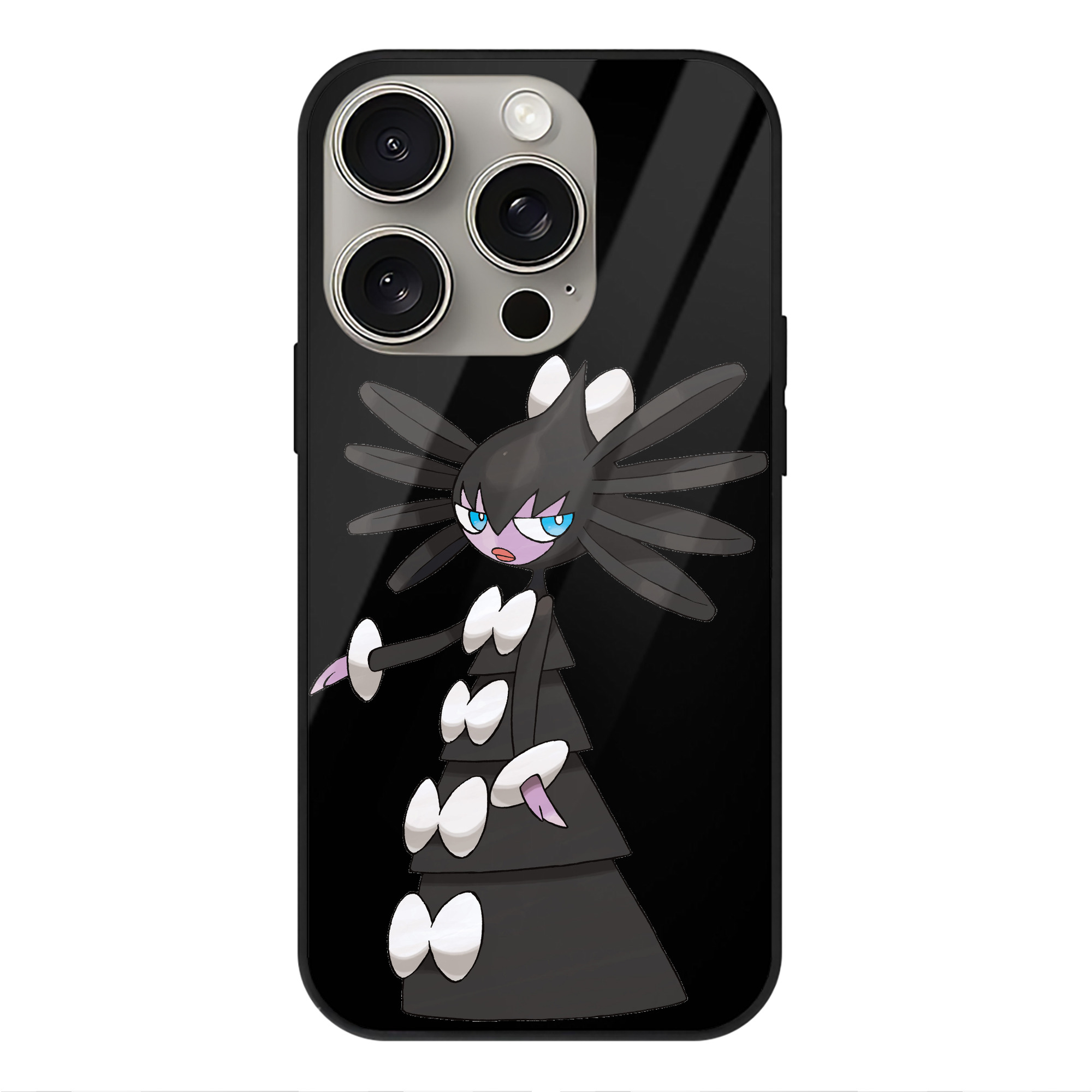 （画像用） ポケットモンスター Pokémon 【iPhone15Pro対応】スマホケース 耐衝撃＆黄変防止 背面ガラス