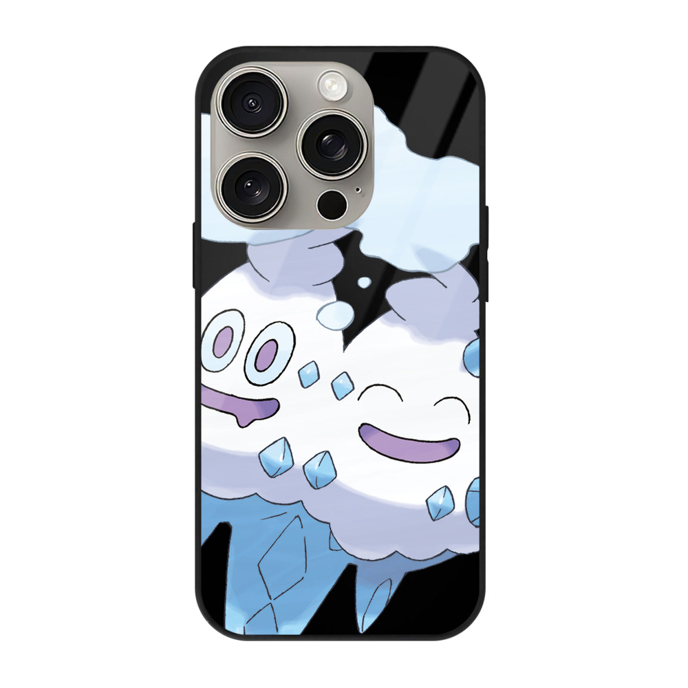 （画像用） ポケットモンスター Pokémon 【iPhone15Pro対応】スマホケース 耐衝撃＆黄変防止 背面ガラス