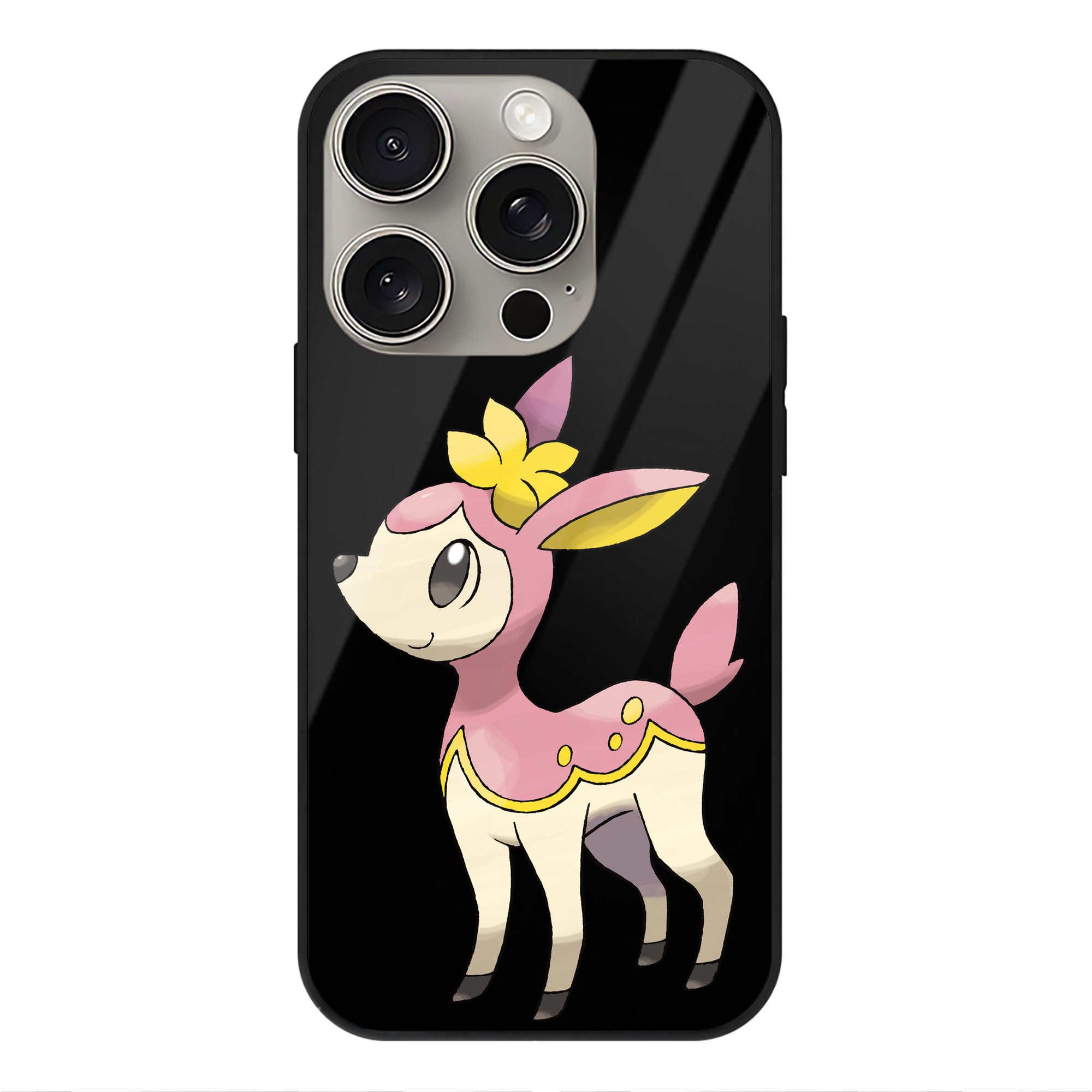 （画像用） ポケットモンスター Pokémon 【iPhone15Pro対応】スマホケース 耐衝撃＆黄変防止 背面ガラス