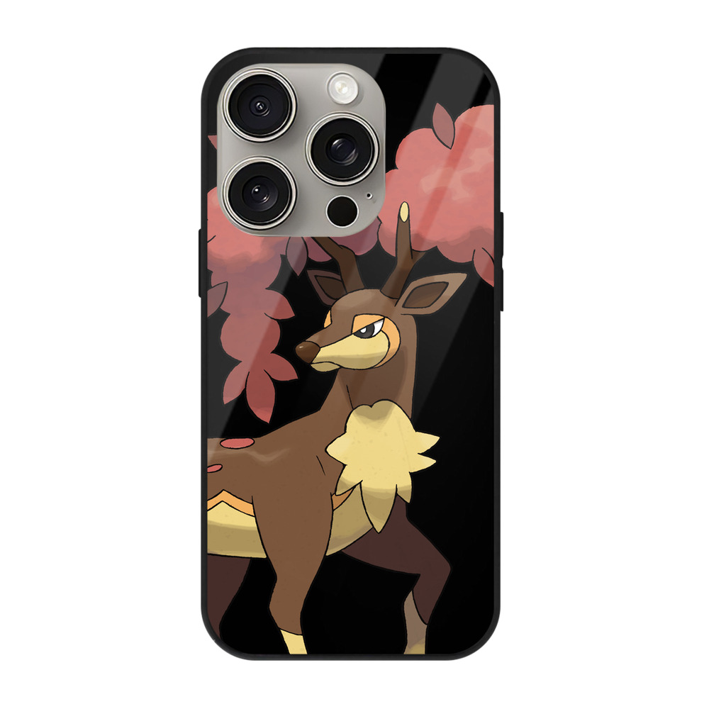 （画像用） ポケットモンスター Pokémon 【iPhone15Pro対応】スマホケース 耐衝撃＆黄変防止 背面ガラス