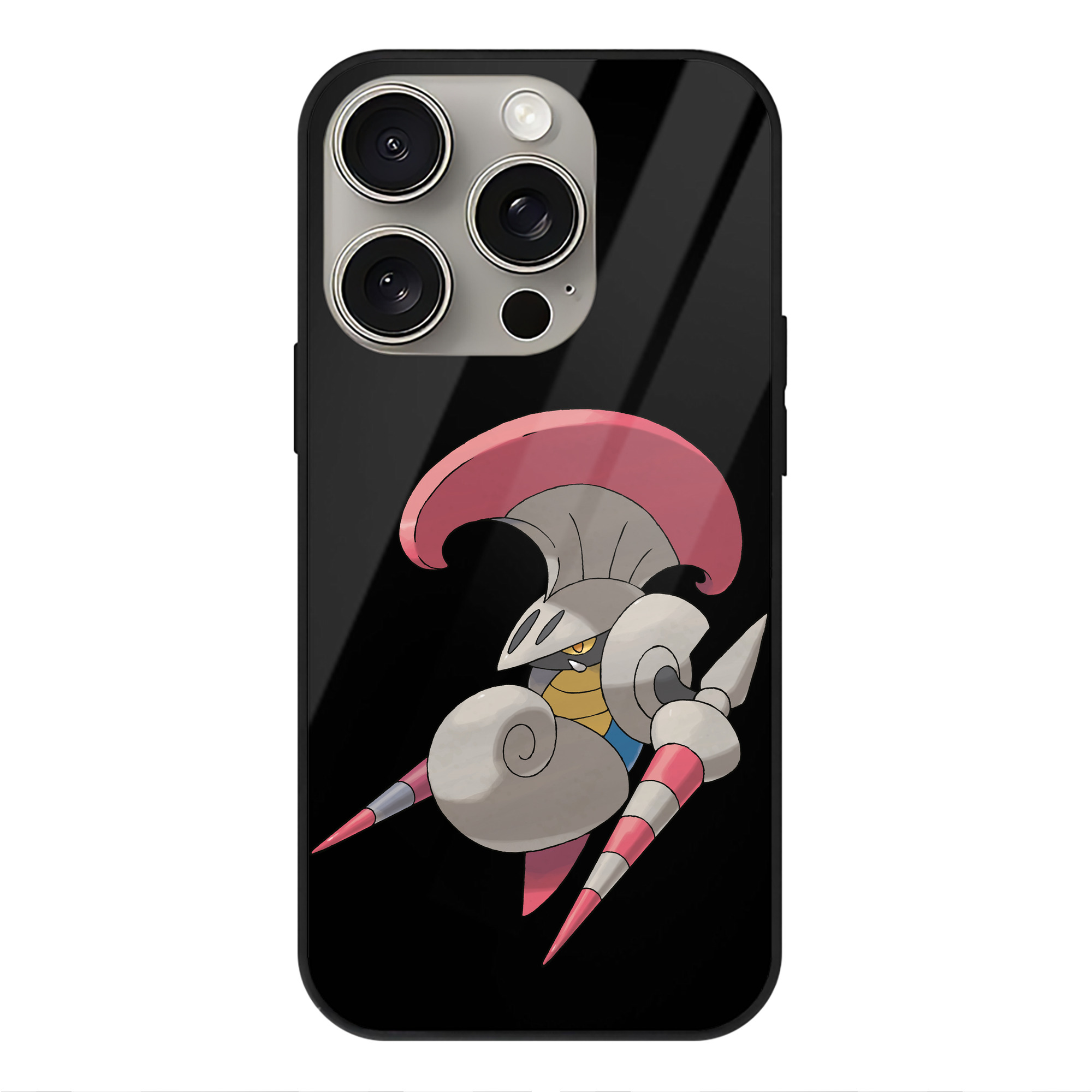 （画像用） ポケットモンスター Pokémon 【iPhone15Pro対応】スマホケース 耐衝撃＆黄変防止 背面ガラス