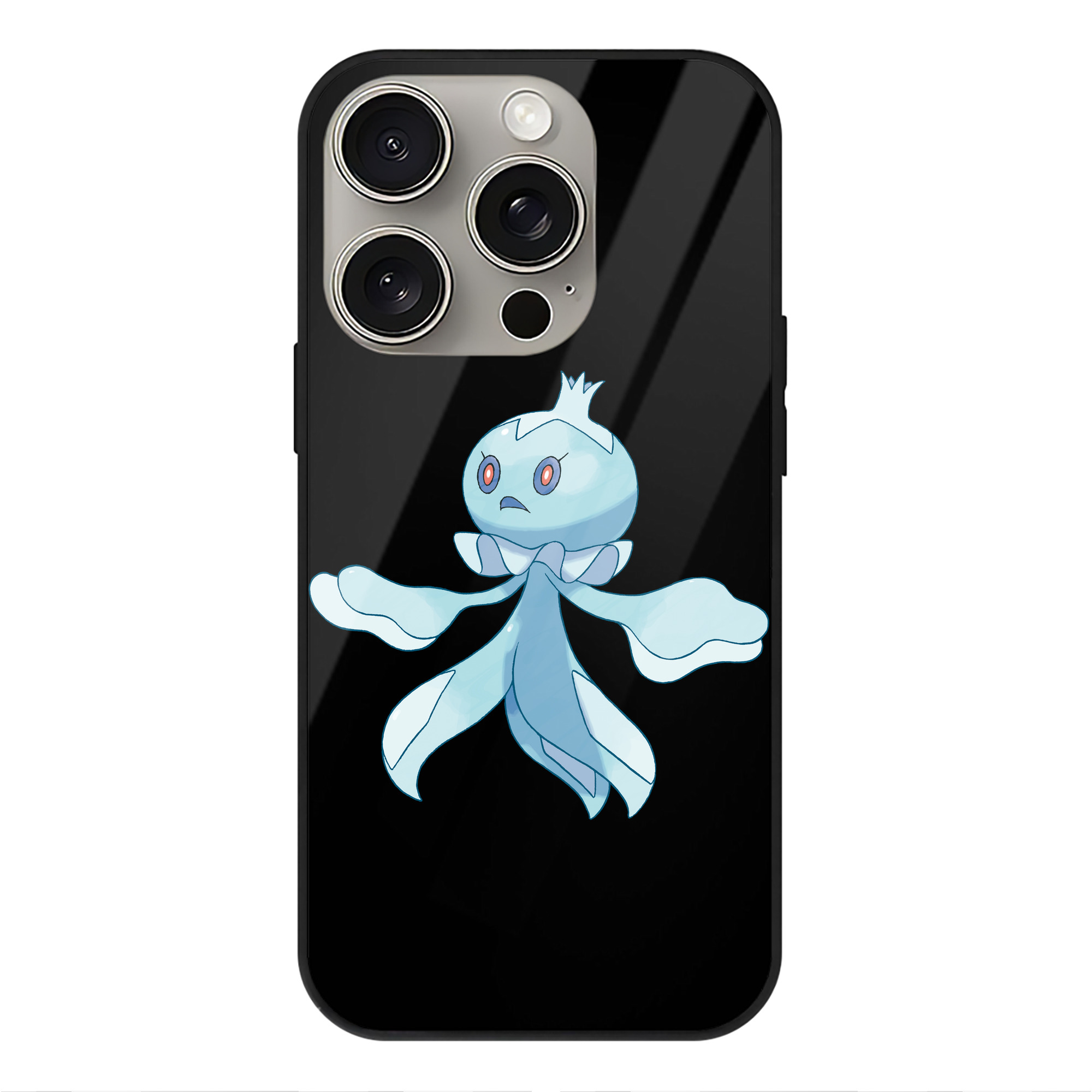 （画像用） ポケットモンスター Pokémon 【iPhone15Pro対応】スマホケース 耐衝撃＆黄変防止 背面ガラス