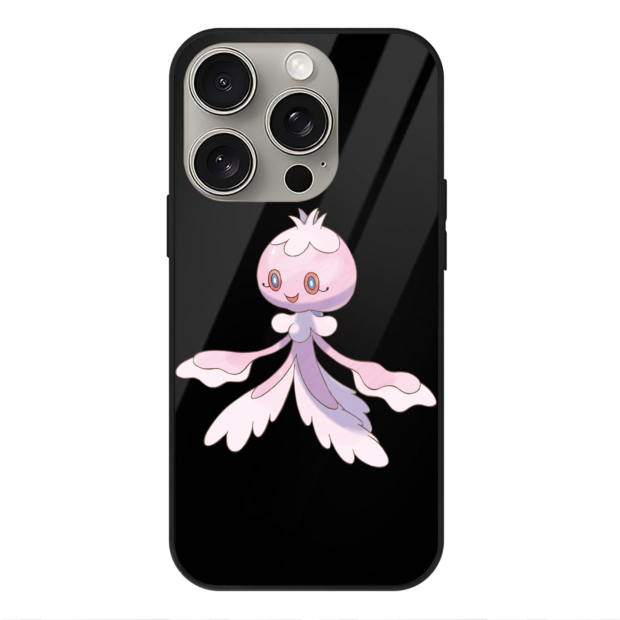 （画像用） ポケットモンスター Pokémon 【iPhone15Pro対応】スマホケース 耐衝撃＆黄変防止 背面ガラス