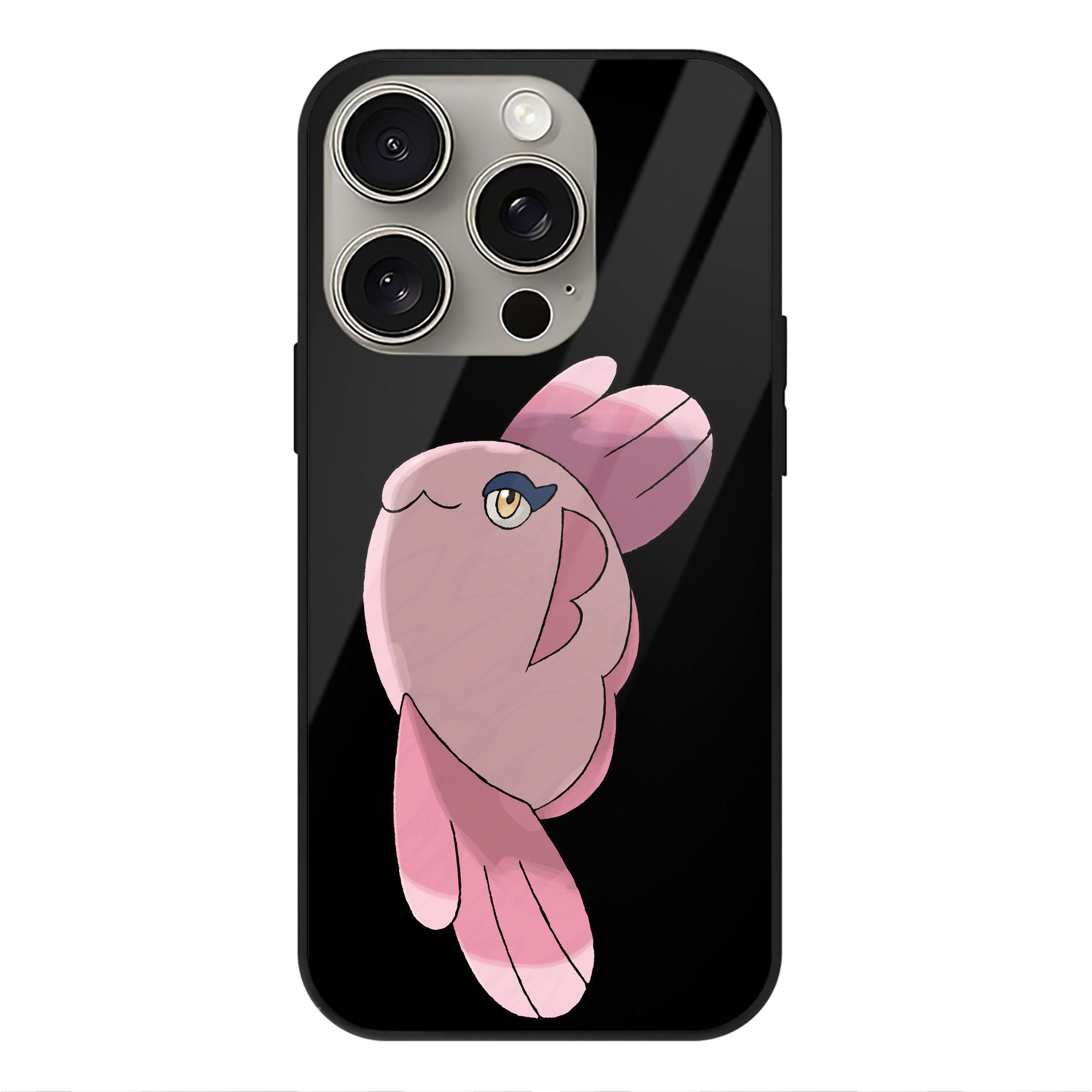 （画像用） ポケットモンスター Pokémon 【iPhone15Pro対応】スマホケース 耐衝撃＆黄変防止 背面ガラス