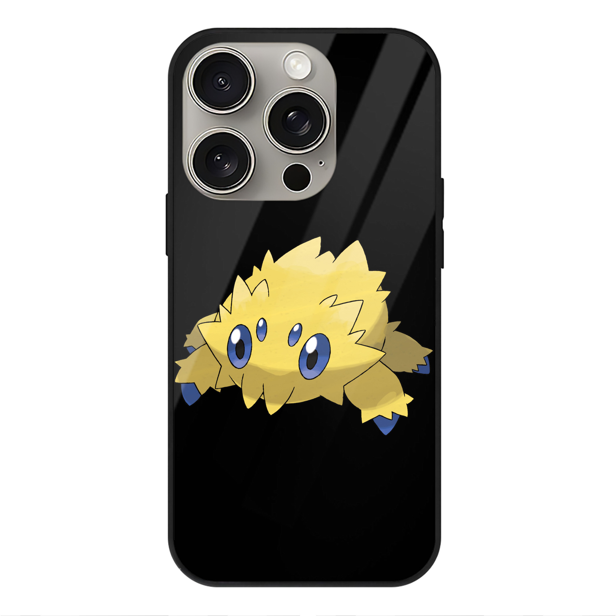 （画像用） ポケットモンスター Pokémon 【iPhone15Pro対応】スマホケース 耐衝撃＆黄変防止 背面ガラス