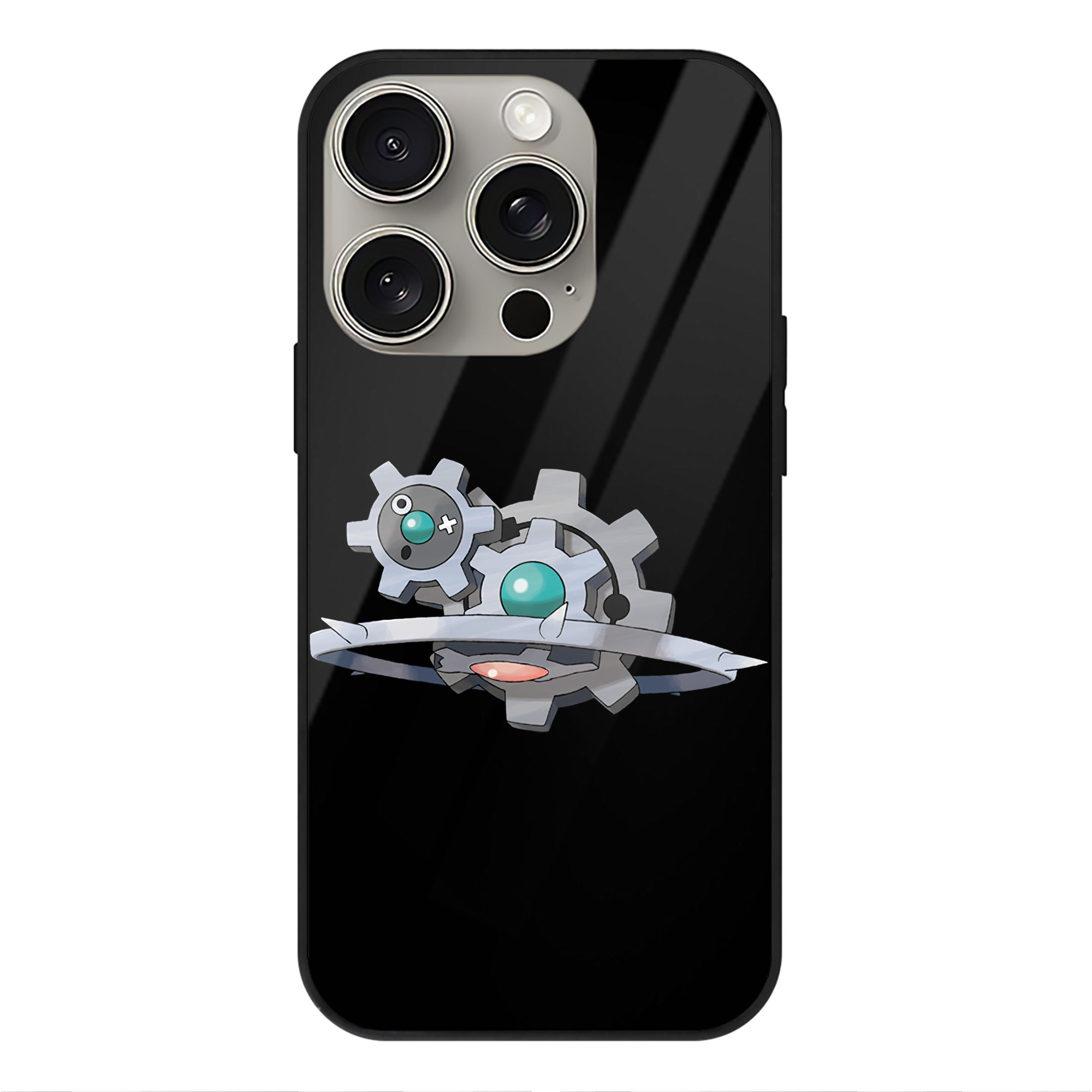 （画像用） ポケットモンスター Pokémon 【iPhone15Pro対応】スマホケース 耐衝撃＆黄変防止 背面ガラス