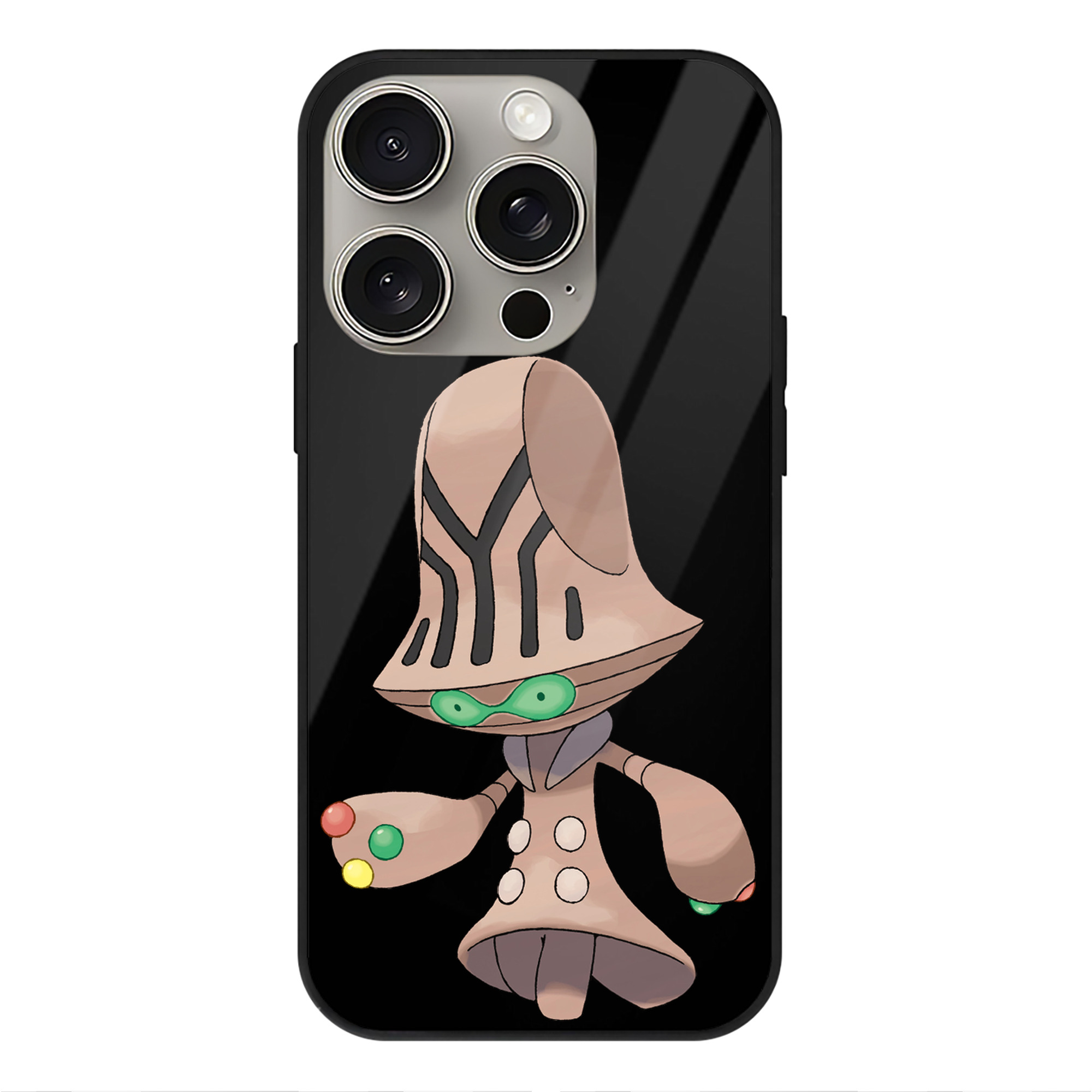 （画像用） ポケットモンスター Pokémon 【iPhone15Pro対応】スマホケース 耐衝撃＆黄変防止 背面ガラス