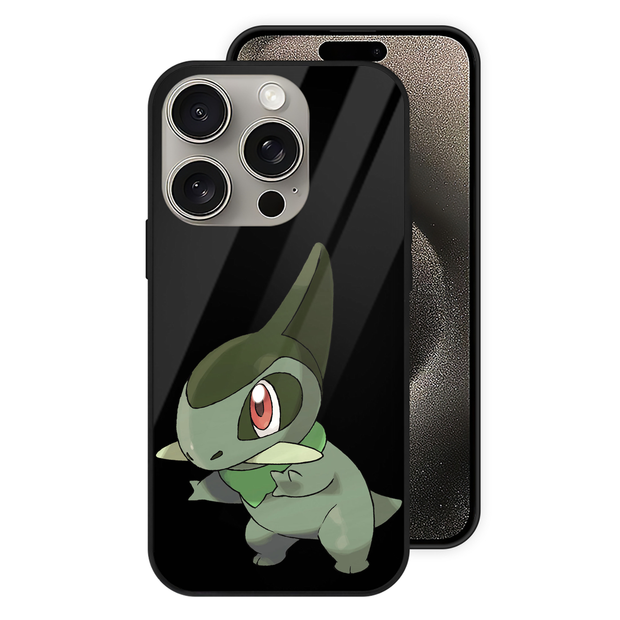 （画像用） ポケットモンスター Pokémon 【iPhone15Pro対応】スマホケース 耐衝撃＆黄変防止 背面ガラス