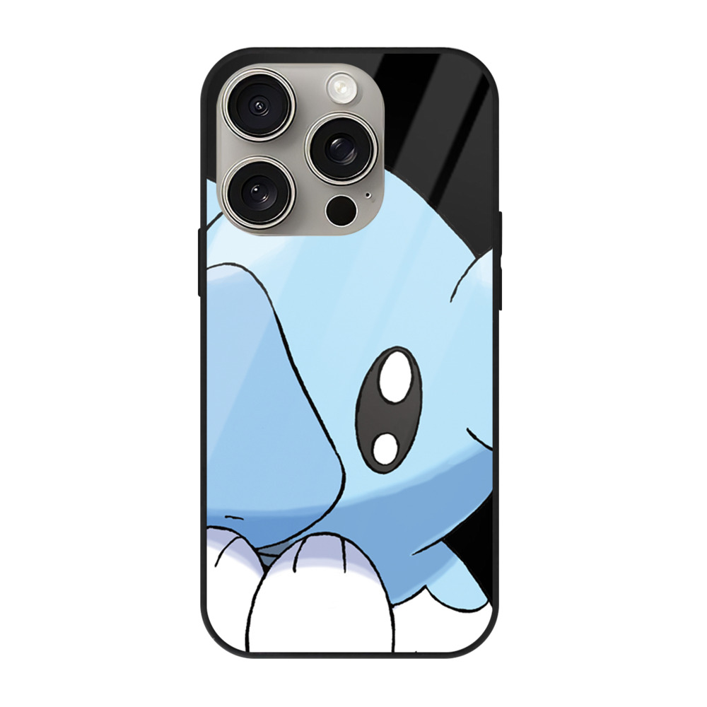 （画像用） ポケットモンスター Pokémon 【iPhone15Pro対応】スマホケース 耐衝撃＆黄変防止 背面ガラス