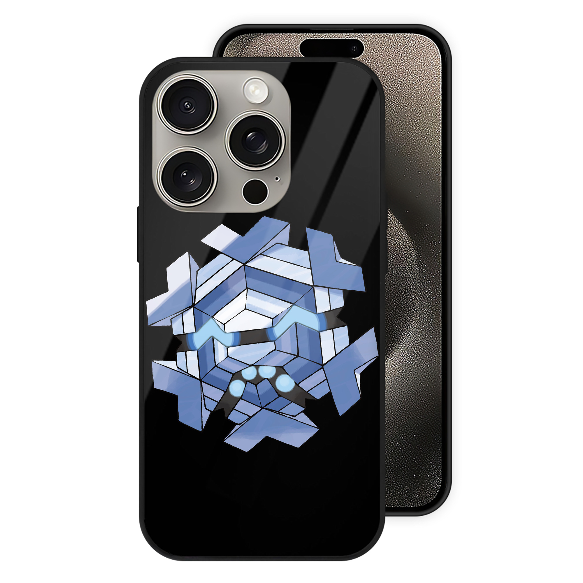 （画像用） ポケットモンスター Pokémon 【iPhone15Pro対応】スマホケース 耐衝撃＆黄変防止 背面ガラス