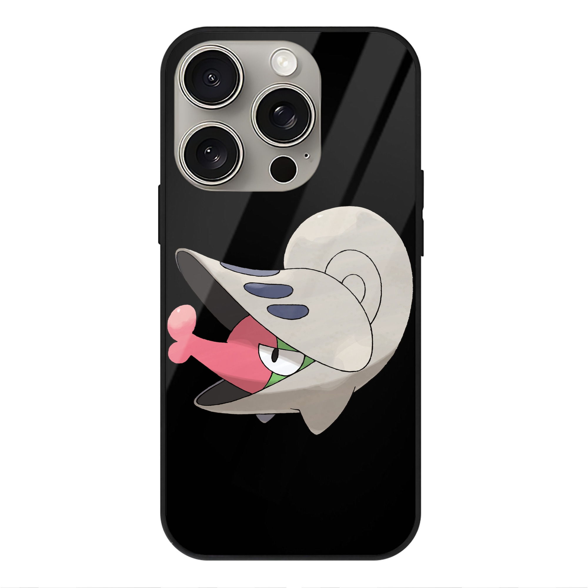（画像用） ポケットモンスター Pokémon 【iPhone15Pro対応】スマホケース 耐衝撃＆黄変防止 背面ガラス