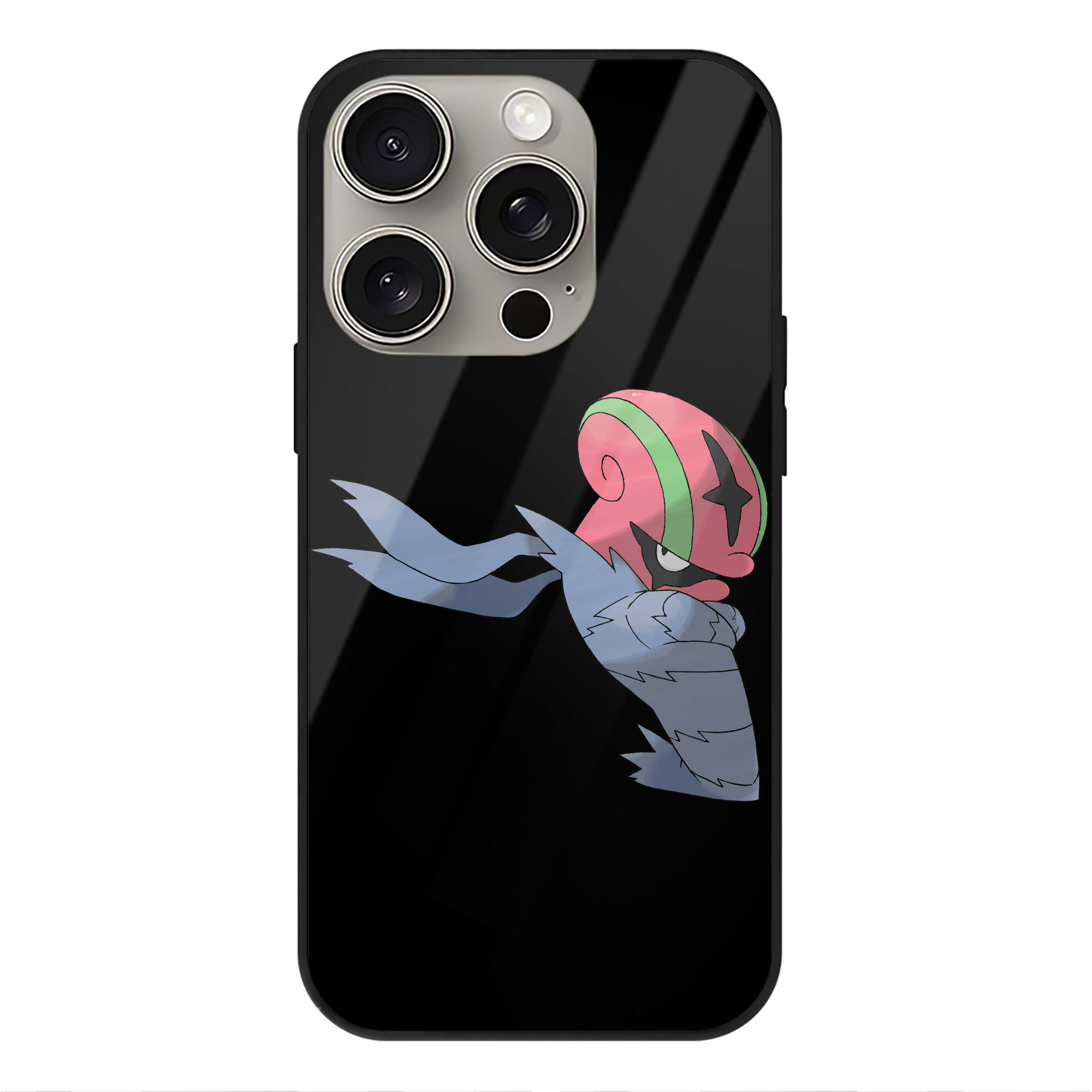（画像用） ポケットモンスター Pokémon 【iPhone15Pro対応】スマホケース 耐衝撃＆黄変防止 背面ガラス