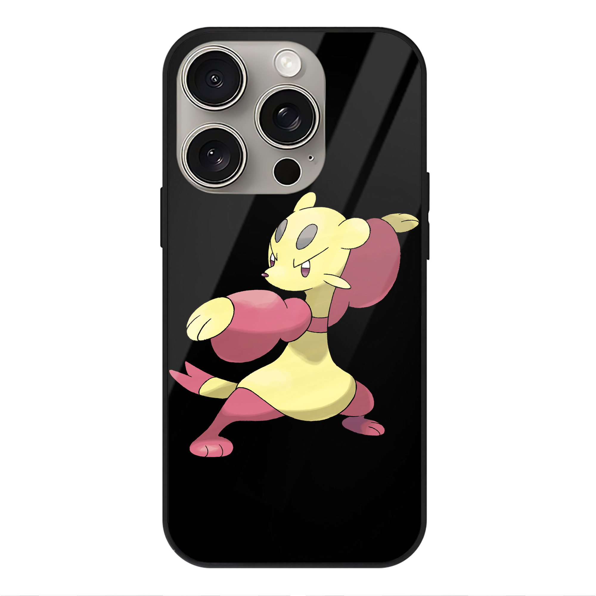 （画像用） ポケットモンスター Pokémon 【iPhone15Pro対応】スマホケース 耐衝撃＆黄変防止 背面ガラス