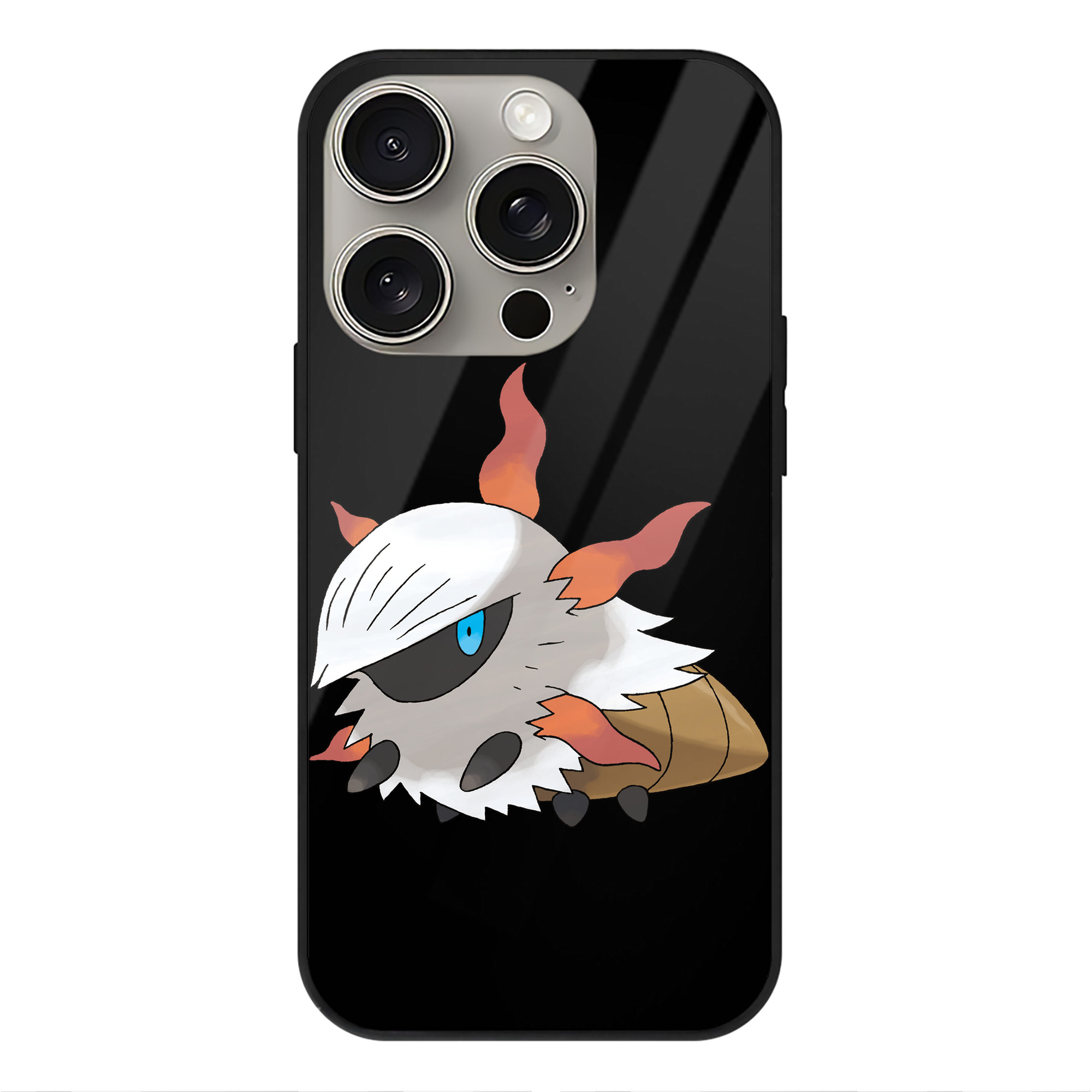 （画像用） ポケットモンスター Pokémon 【iPhone15Pro対応】スマホケース 耐衝撃＆黄変防止 背面ガラス