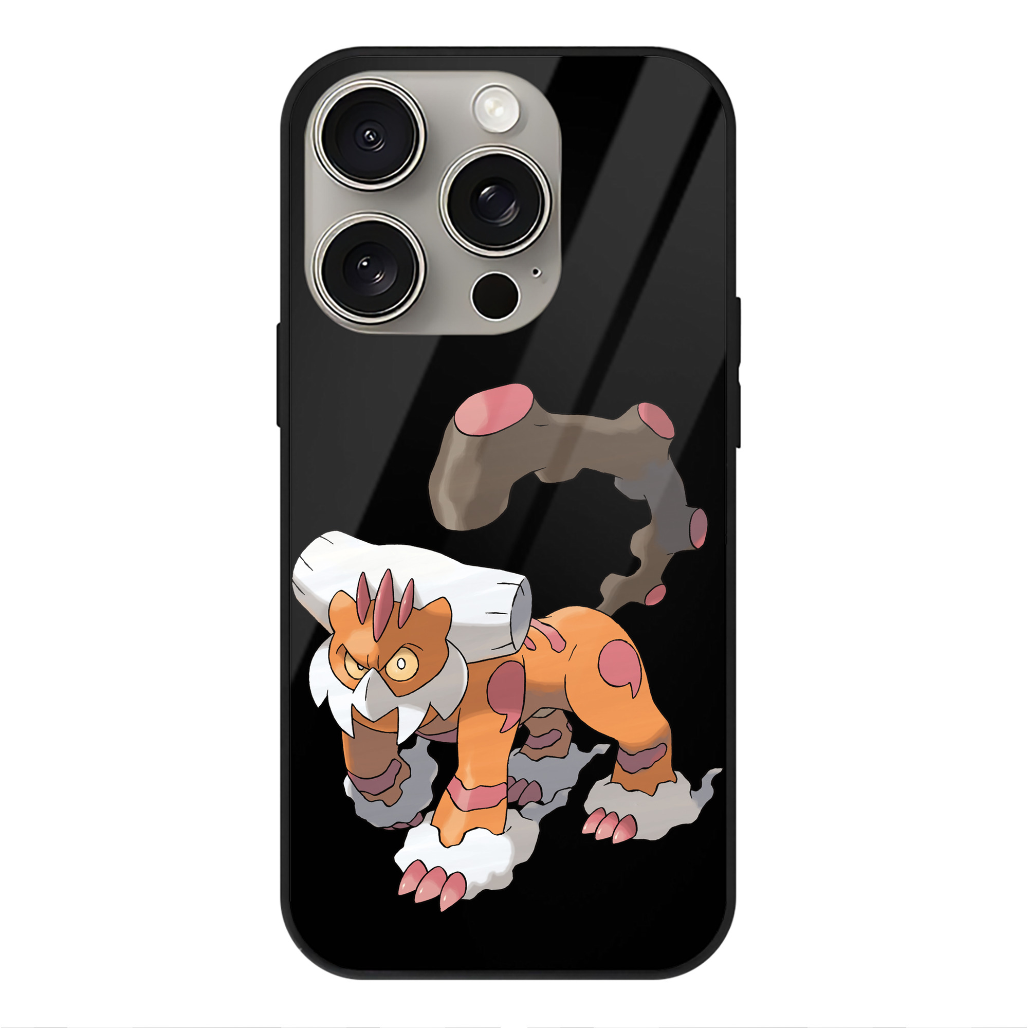 （画像用） ポケットモンスター Pokémon 【iPhone15Pro対応】スマホケース 耐衝撃＆黄変防止 背面ガラス