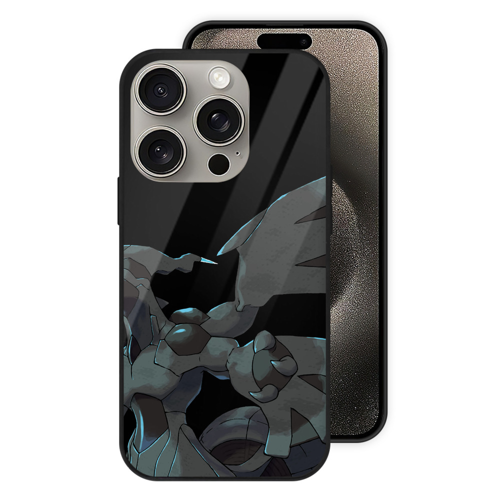 （画像用） ポケットモンスター Pokémon 【iPhone15Pro対応】スマホケース 耐衝撃＆黄変防止 背面ガラス