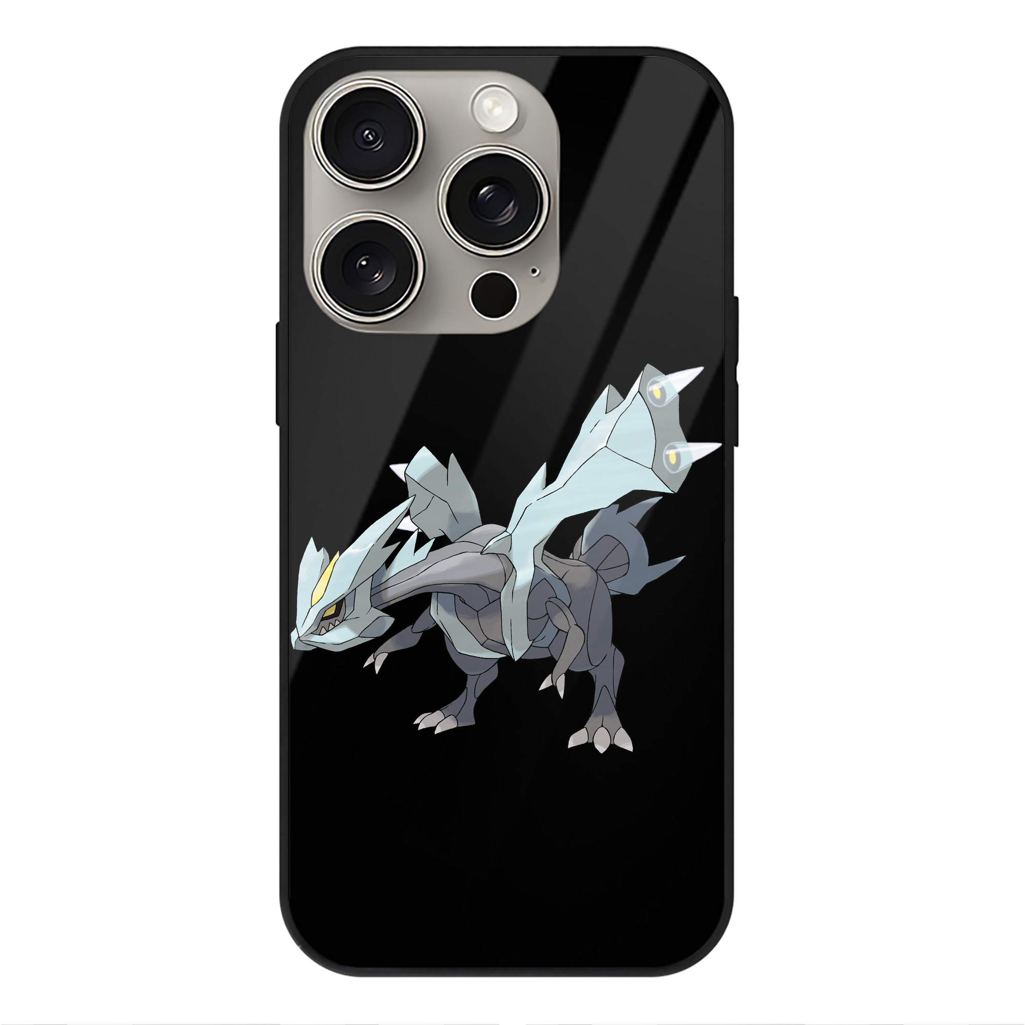 （画像用） ポケットモンスター Pokémon 【iPhone15Pro対応】スマホケース 耐衝撃＆黄変防止 背面ガラス