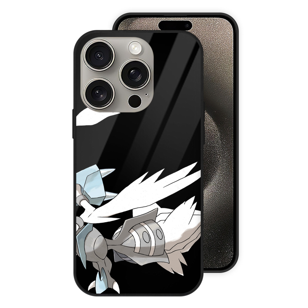 （画像用） ポケットモンスター Pokémon 【iPhone15Pro対応】スマホケース 耐衝撃＆黄変防止 背面ガラス